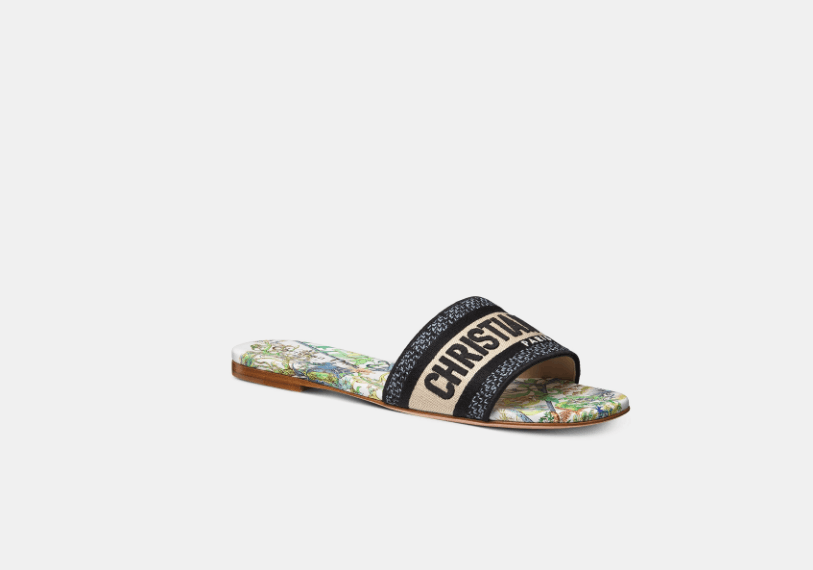 Dior o1w1db10625 KCQ209 Dway Slides in Multicolor Size US 8 / IT 38 - 2 Thumbnail