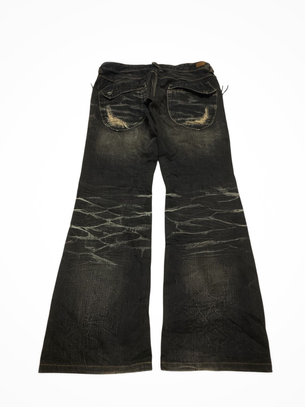 Nicole Club Flare Black Jeans y2k archive fashion
