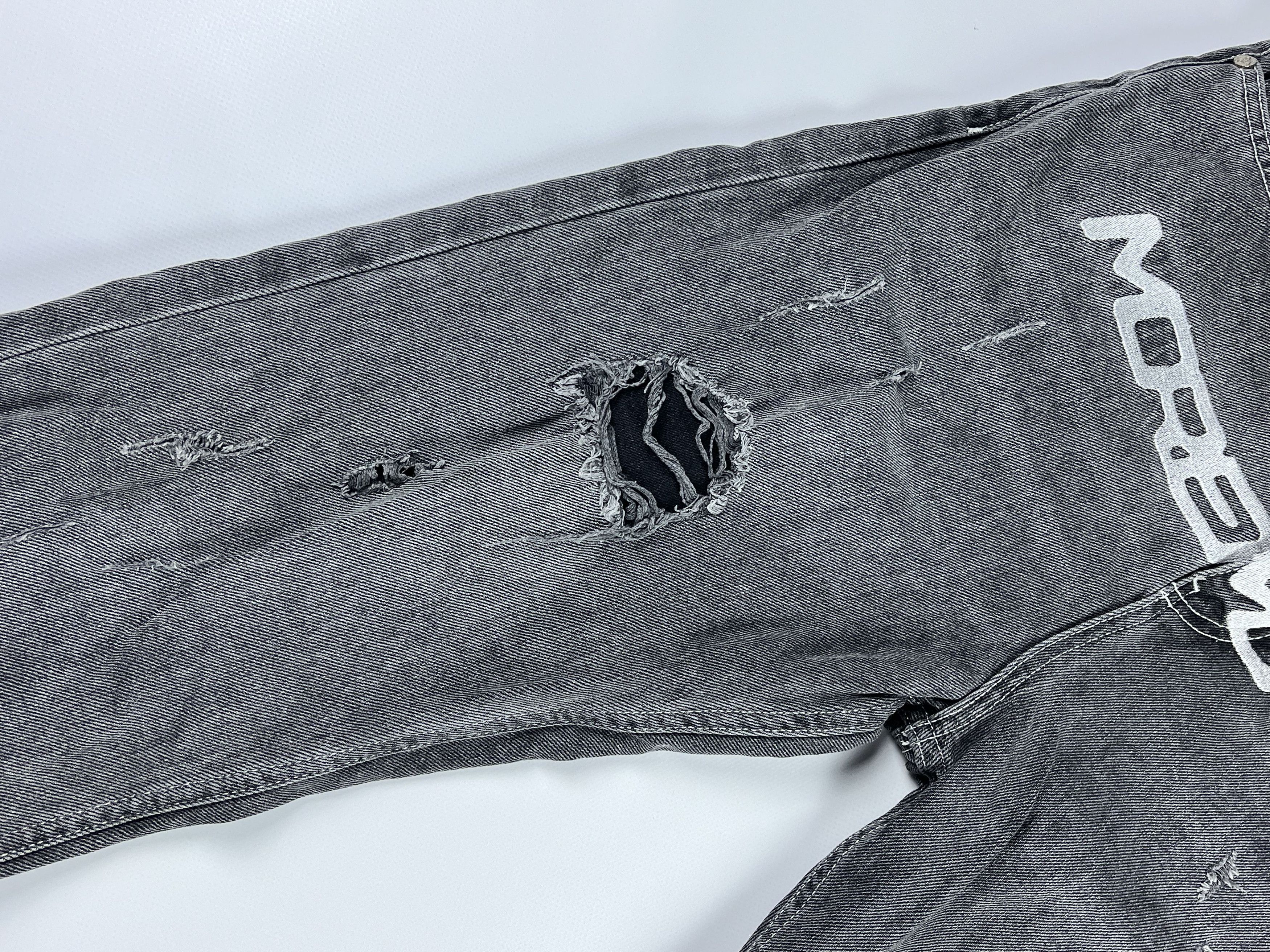 Vintage RARE! More Money Baggy Faded Distressed Jean Size US 29 - 9 Thumbnail