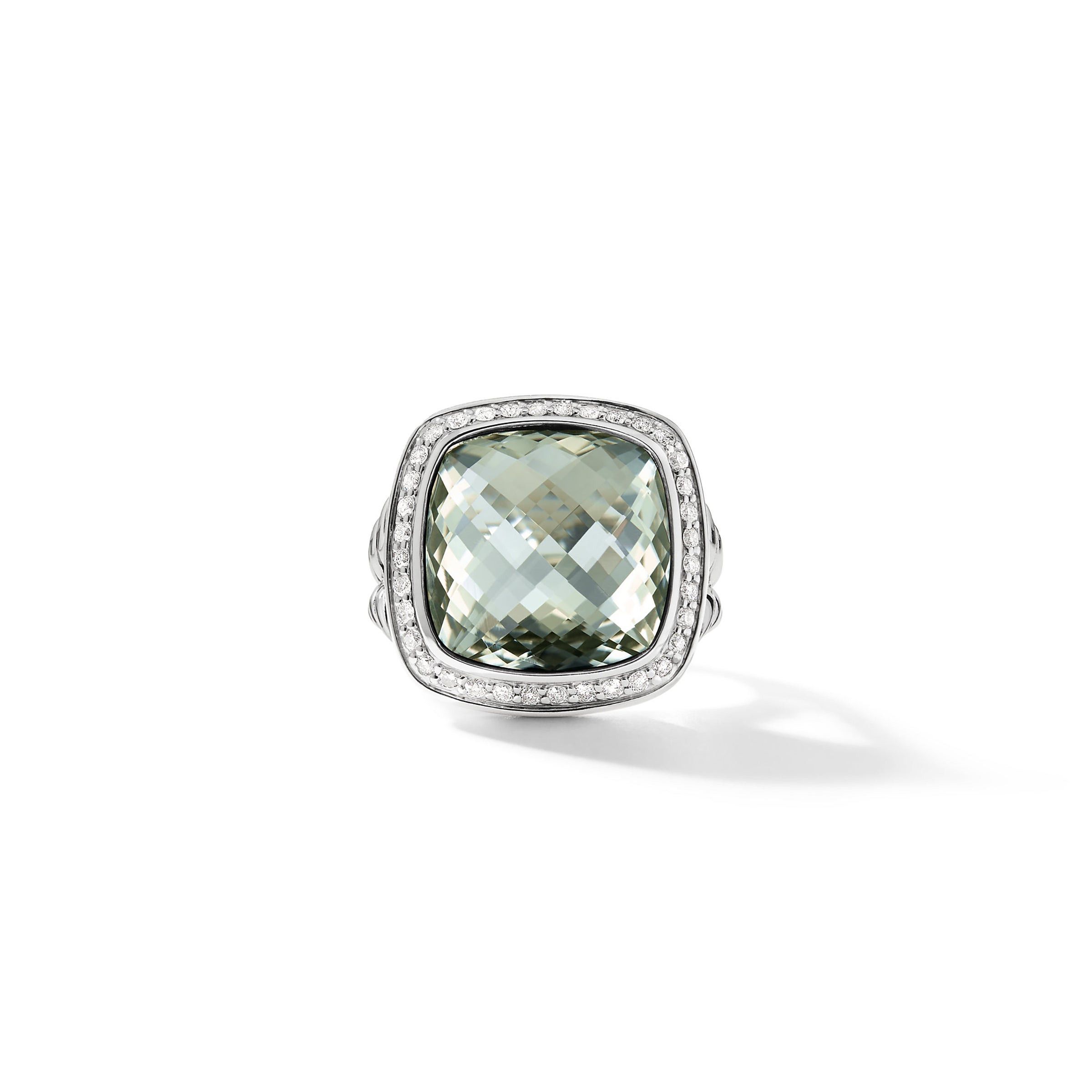 David Yurman o1w1db10525 R12454D Ring in Silver with Diamond Size ONE SIZE - 2 Thumbnail