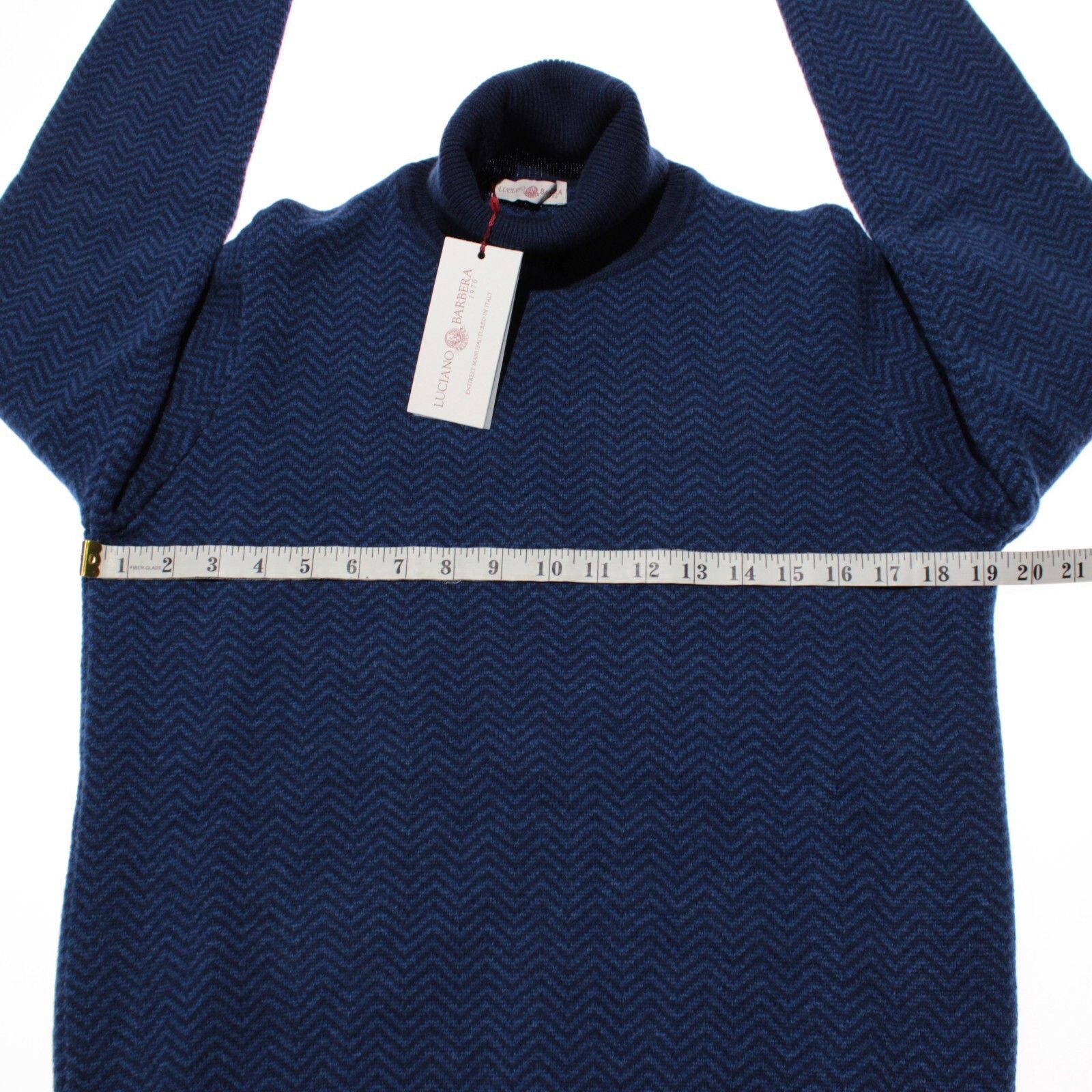 Luciano Barbera Luciano Barbera Sweater Size US S in Blue Size US S / EU 44-46 / 1 - 4 Thumbnail