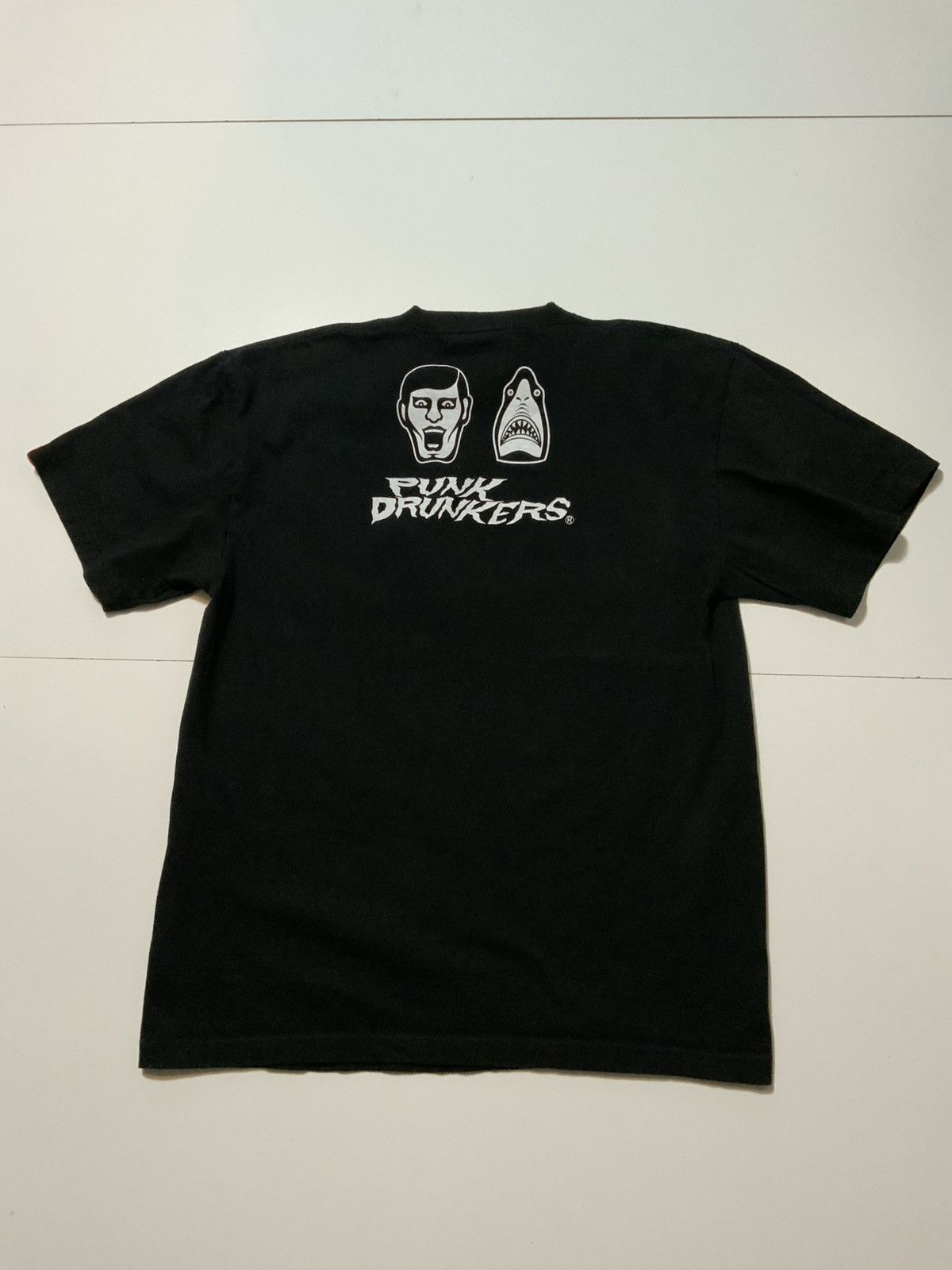 Japanese Brand Punk Drunkers Heroes Munchie Samenchu Shark Japan T-Shirt Size US XL / EU 56 / 4 - 3 Thumbnail