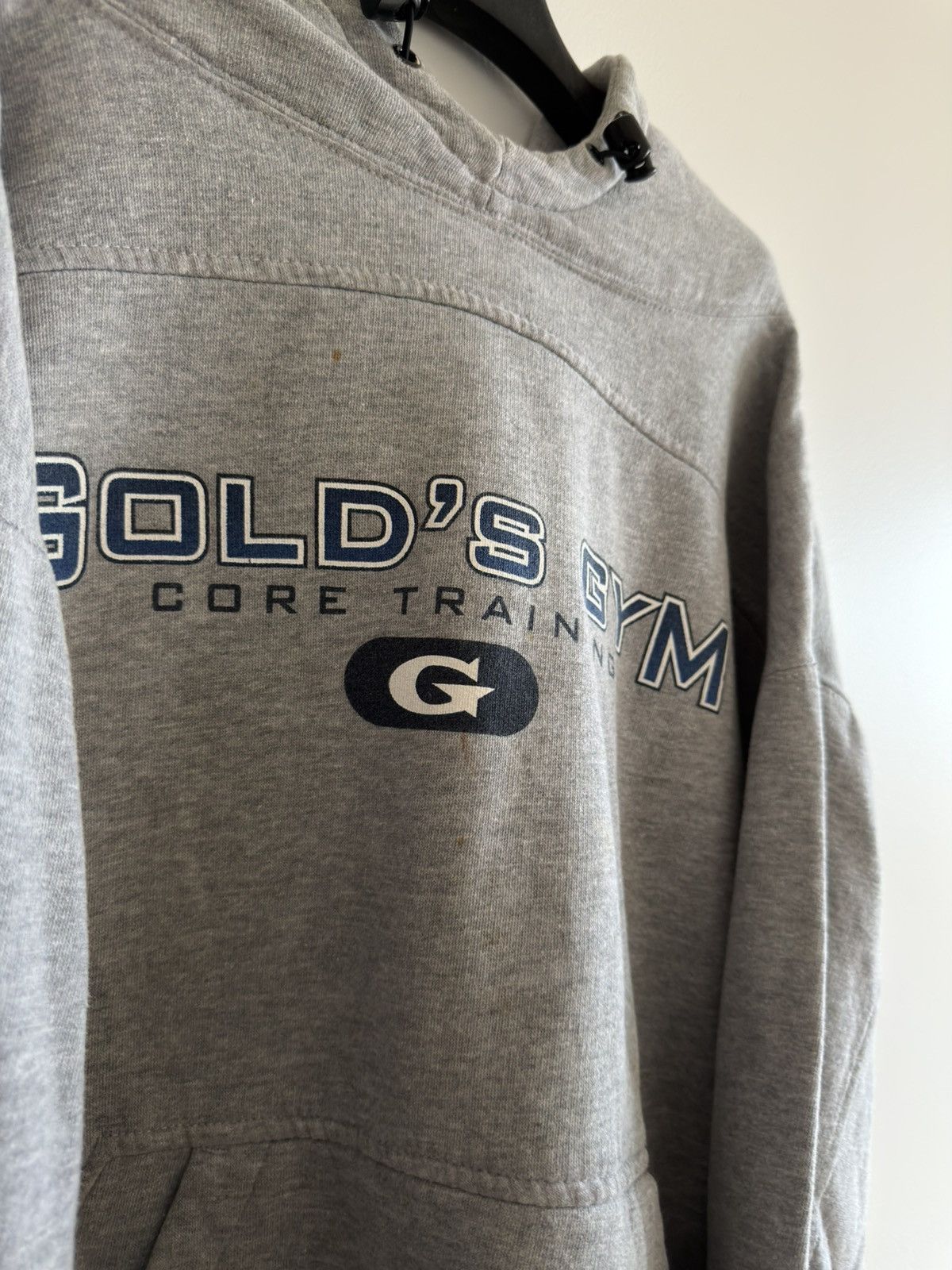 Vintage *RARE* GOLD’S GYM Y2K 00s HOODIE BODYBUILDING TRAINING Size US XL / EU 56 / 4 - 3 Thumbnail
