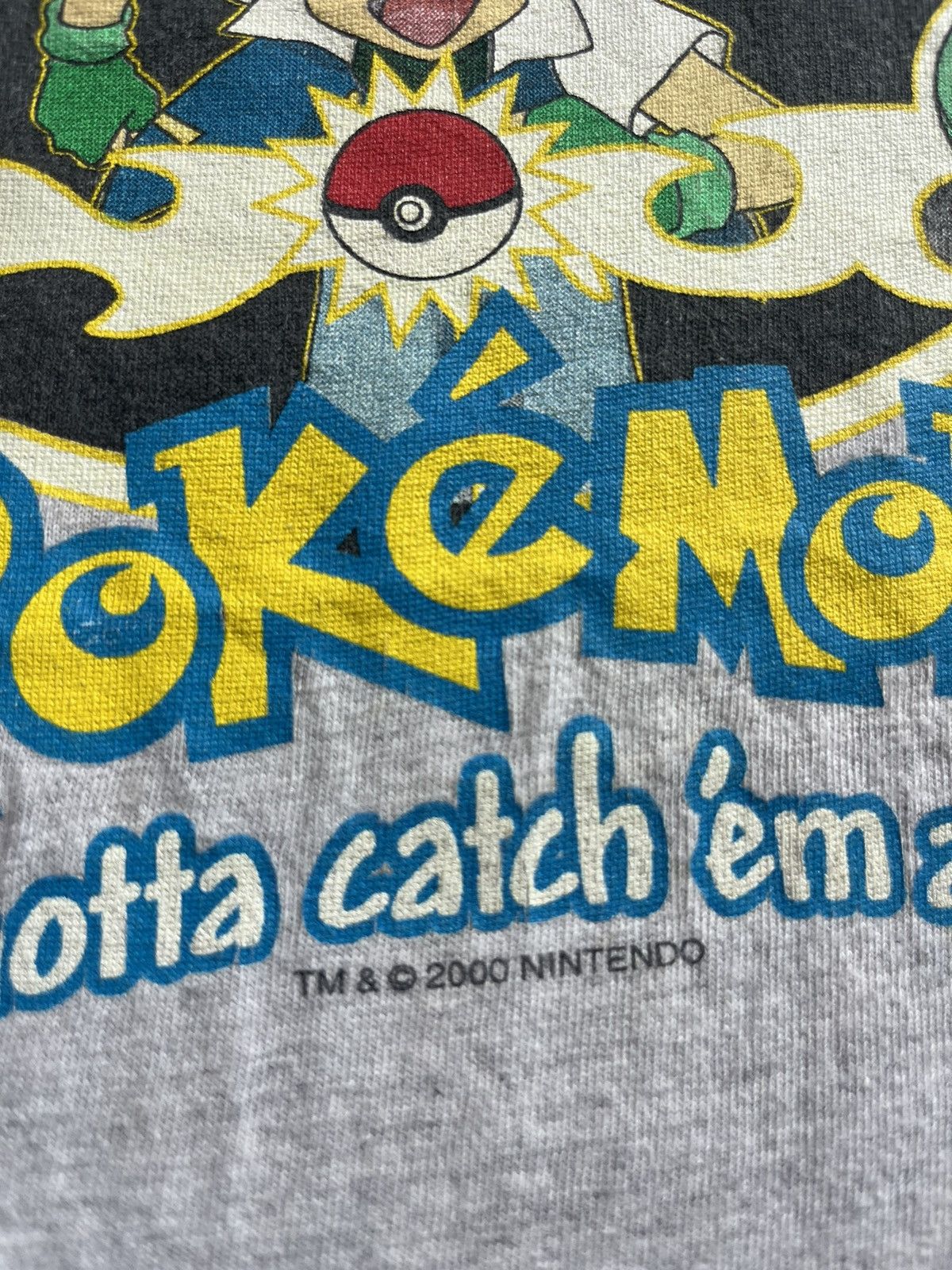 Pokemon Vintage Pokemon Nintendo 2000’s ( kid size ) Tshirt Size US S / EU 44-46 / 1 - 6 Thumbnail