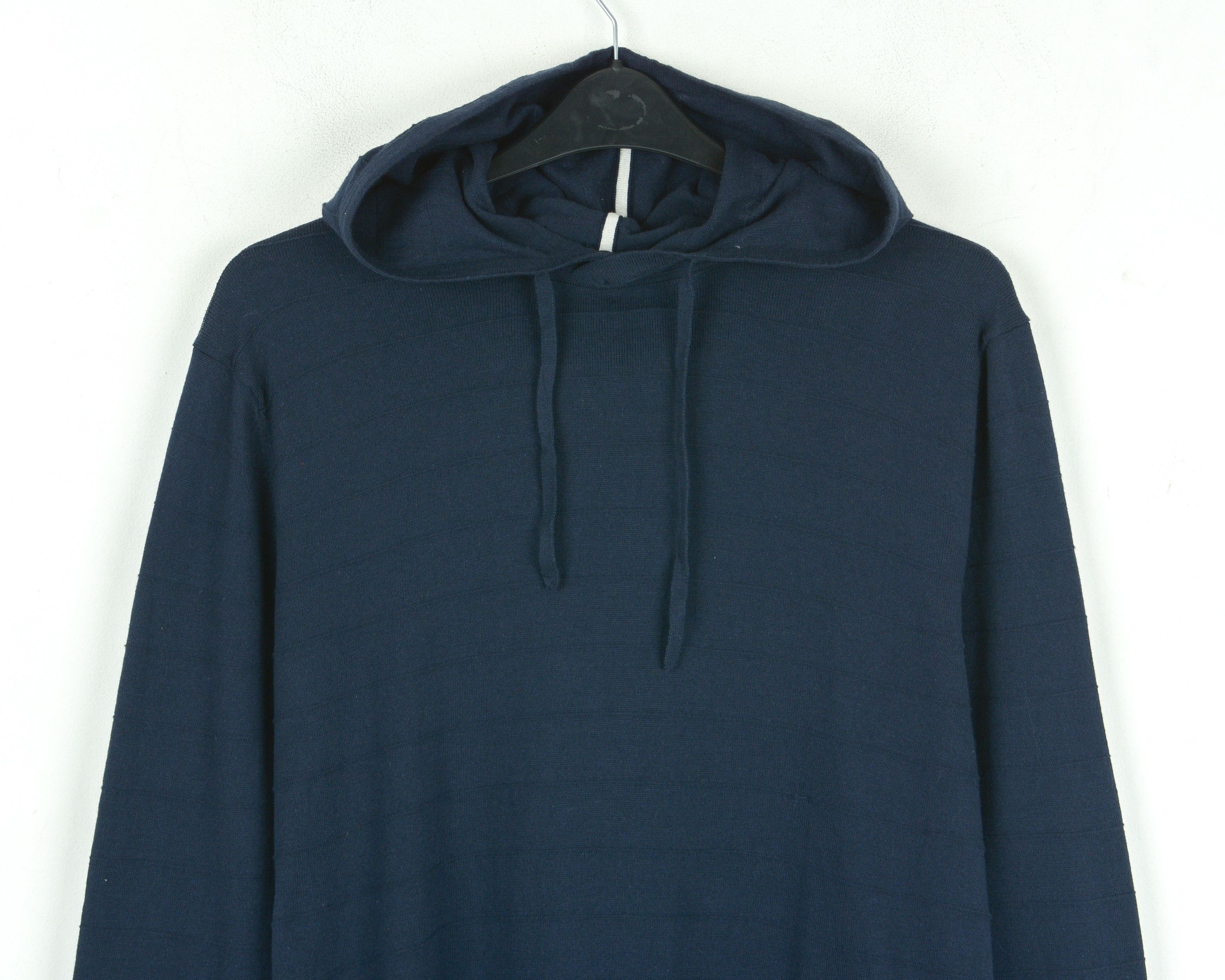 Banana Republic Hooded Jumper L Pullover Sweater Striped Cotton Knit hoodie Size US L / EU 52-54 / 3 - 4 Thumbnail