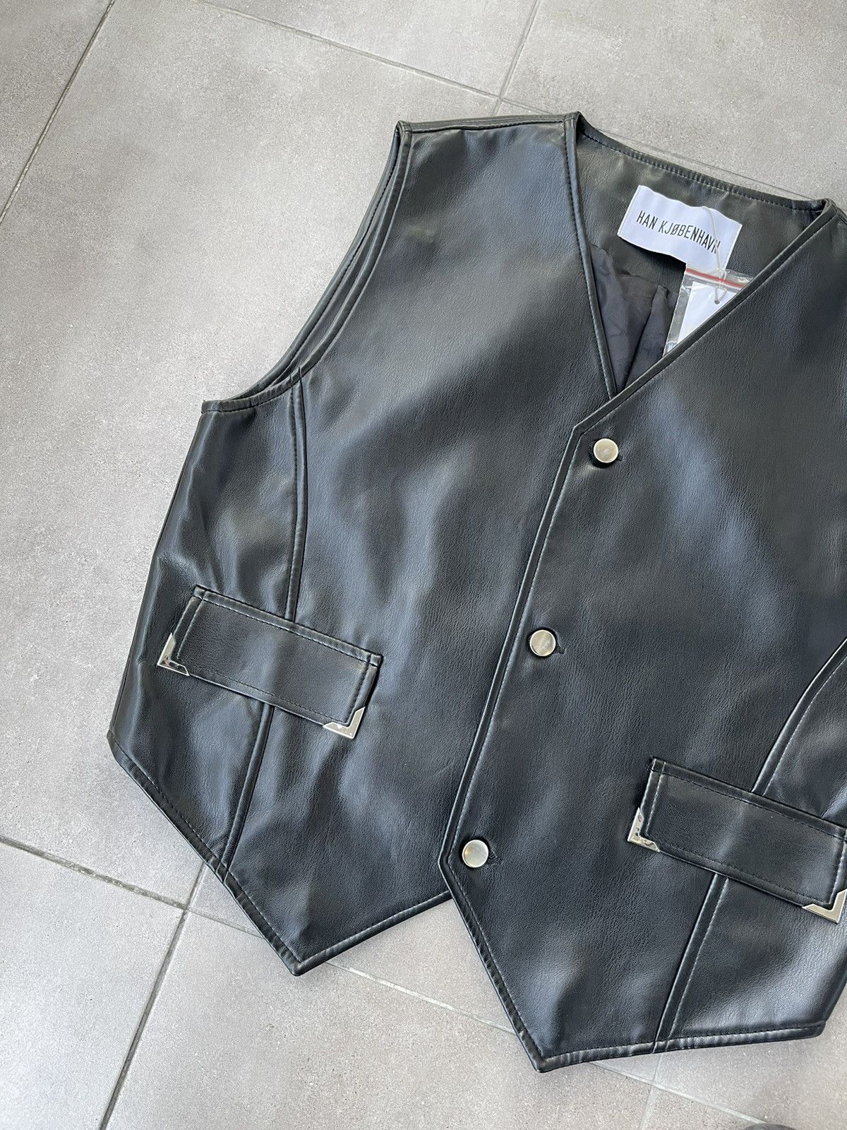 Han Kjobenhavn !DS! FW22 Han Kjobenhavn Button Up Cargo Vest Size US S / EU 44-46 / 1 - 11 Thumbnail