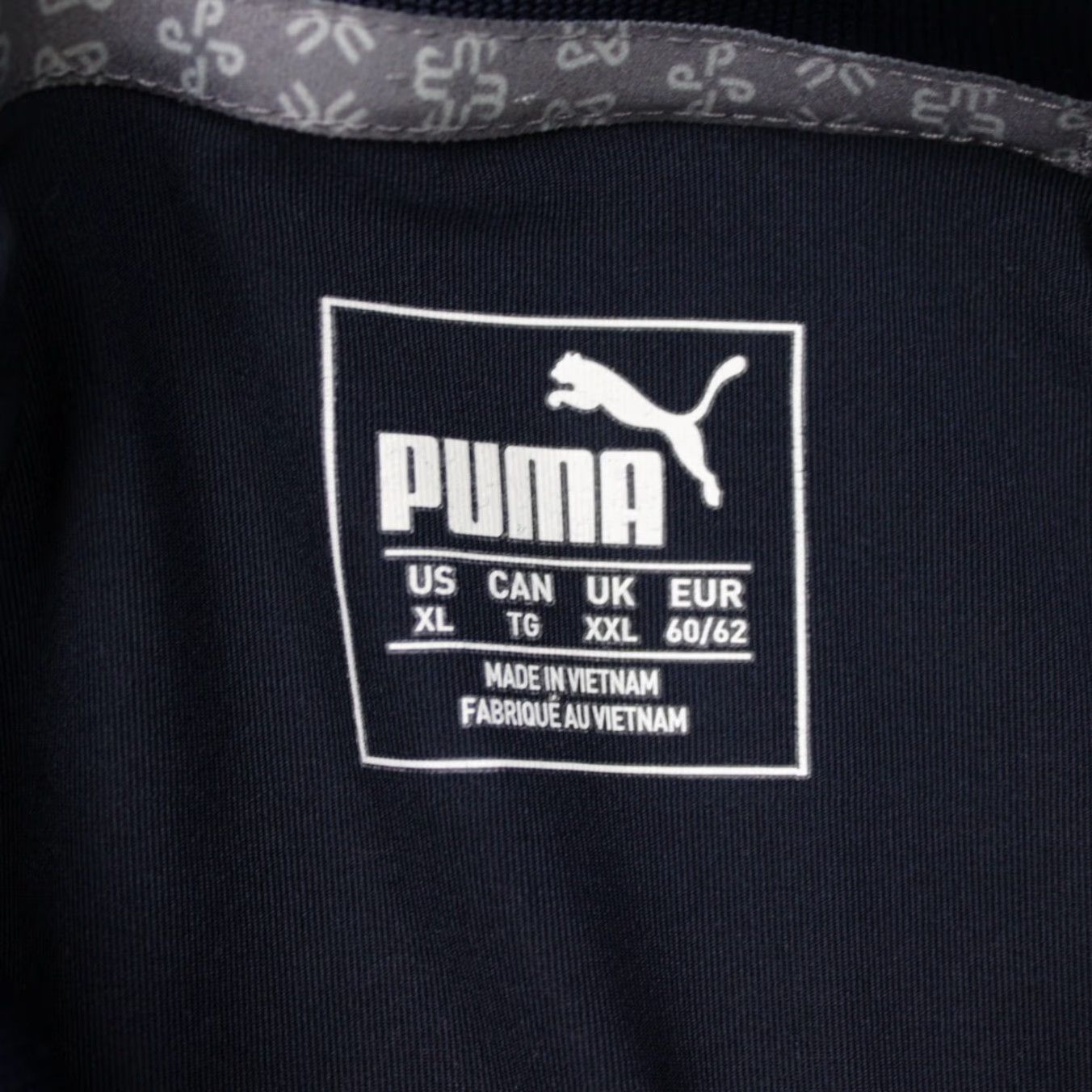 Puma Puma Polo Shirt Mens XL Red/Blue Striped Rugby Golf Poly Stretch Short Sleeve Polo Shirt XL Mens Red/Blue Striped Logo Sports Golf Rugby Size US XL / EU 56 / 4 - 5 Thumbnail