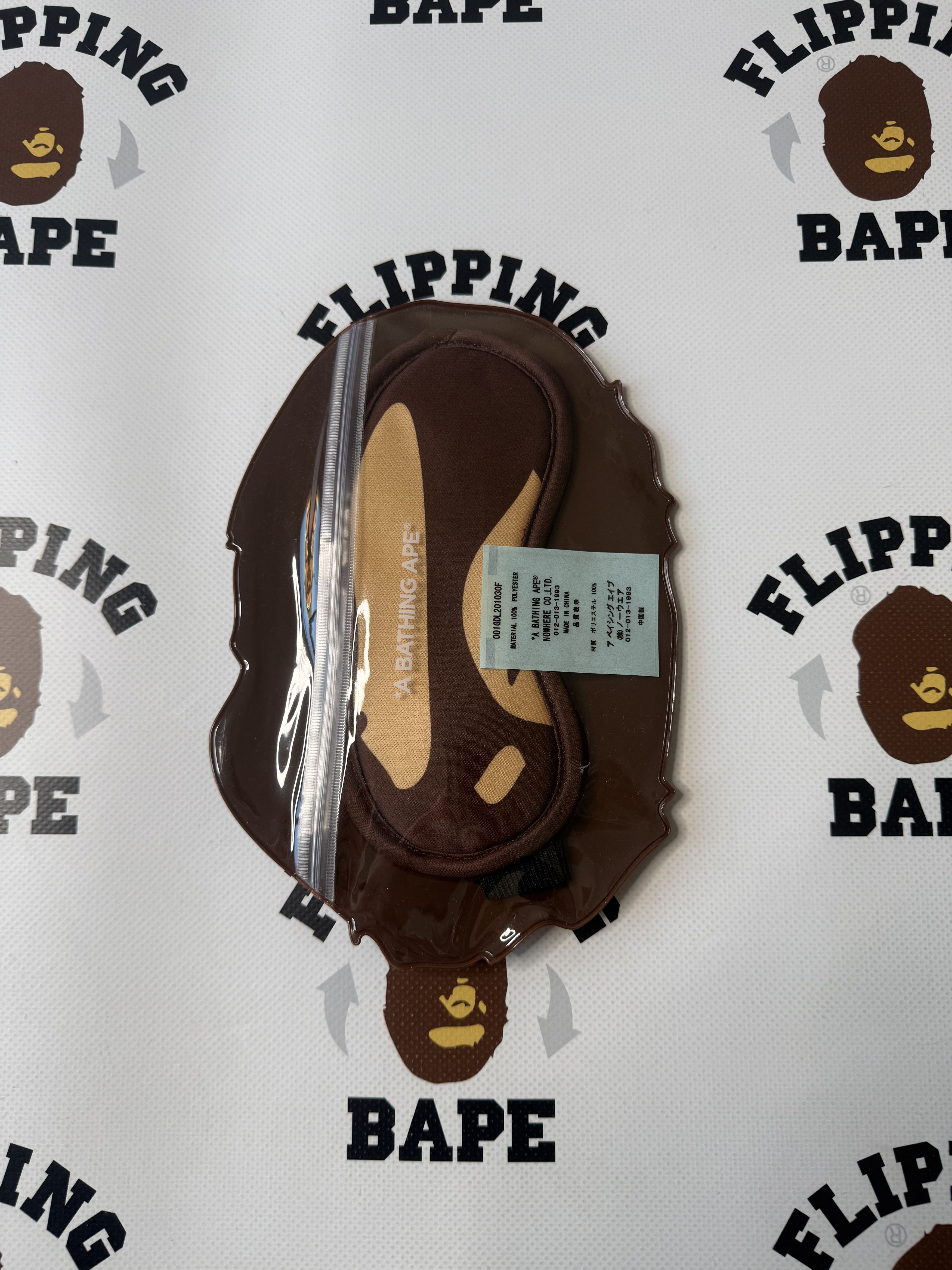 Bape BAPE HEAD EYE MASK TRAVEL Size ONE SIZE - 10 Thumbnail