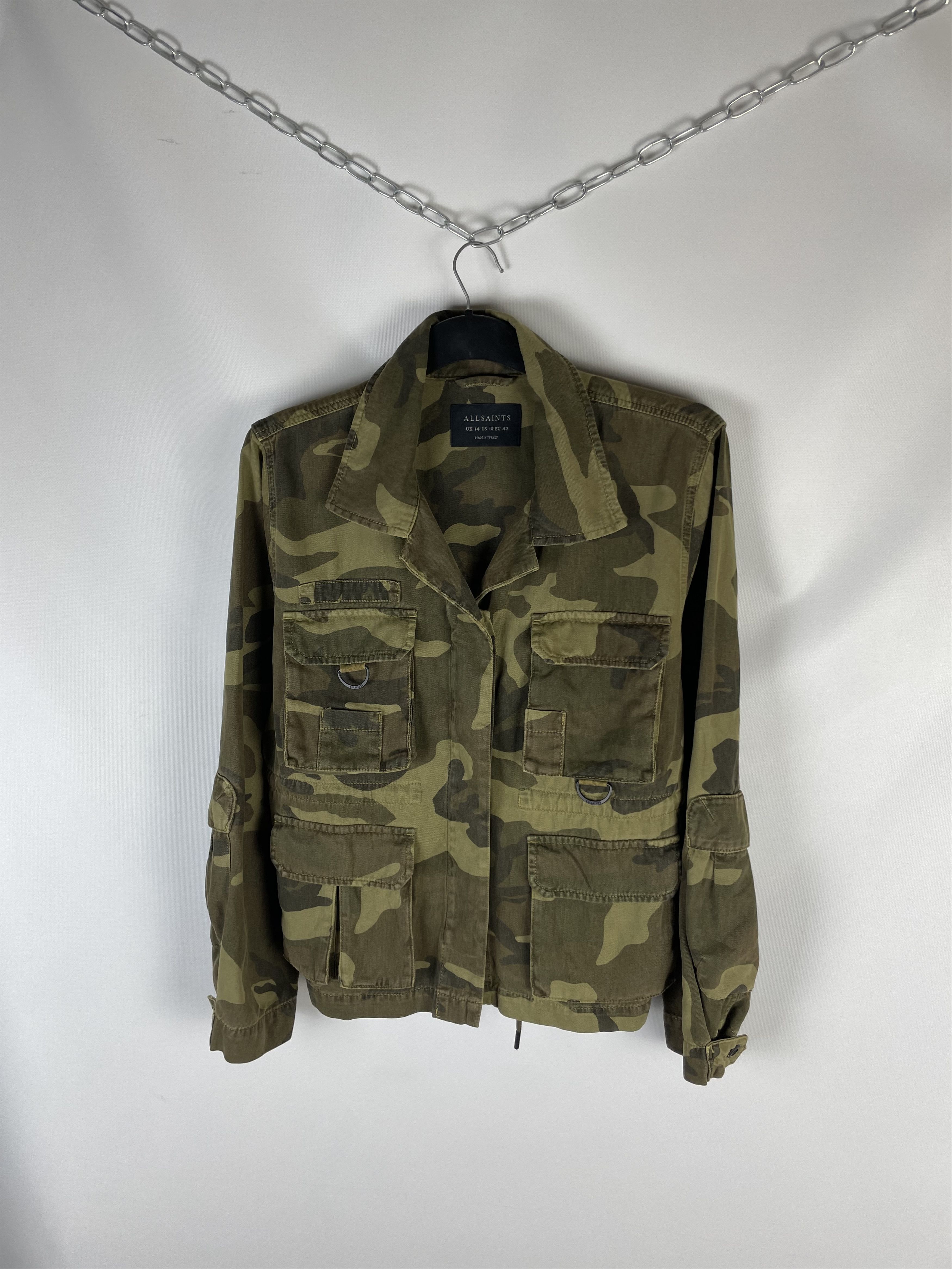 Allsaints Allsaints Camo Mens Jackets Y2K Size US L / EU 52-54 / 3 - 2 Thumbnail