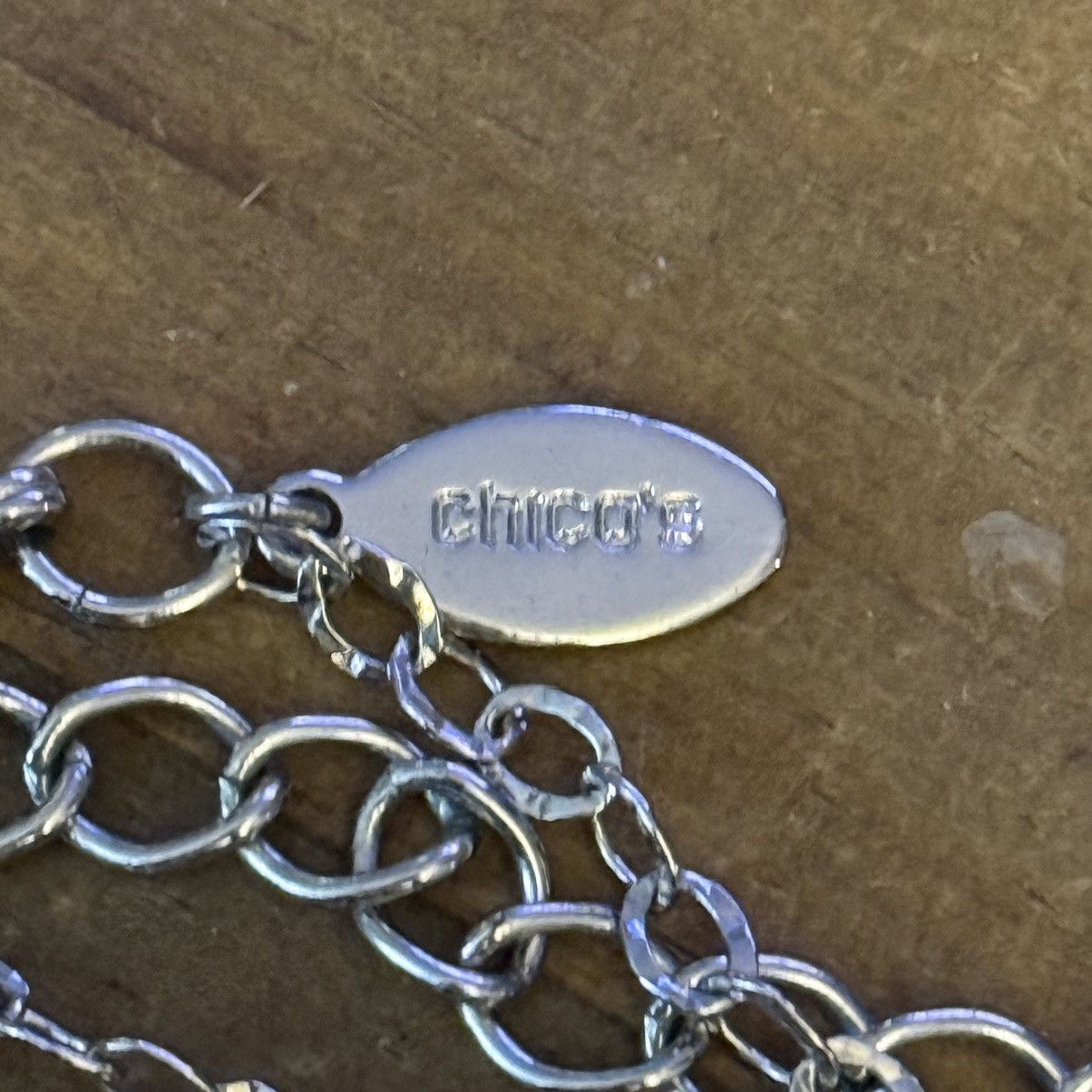 Chicos Chico’s silver tone 4 in one pendant necklace Size ONE SIZE - 8 Thumbnail