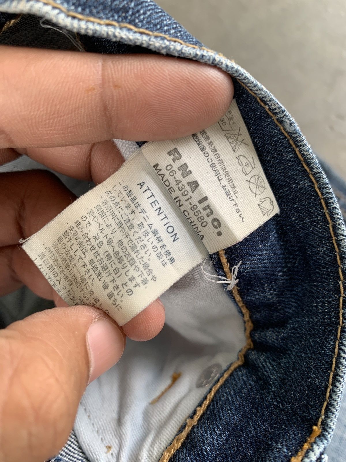 Japanese Brand 2000s y2k rna.inc japanese denim Size US 31 - 9 Thumbnail