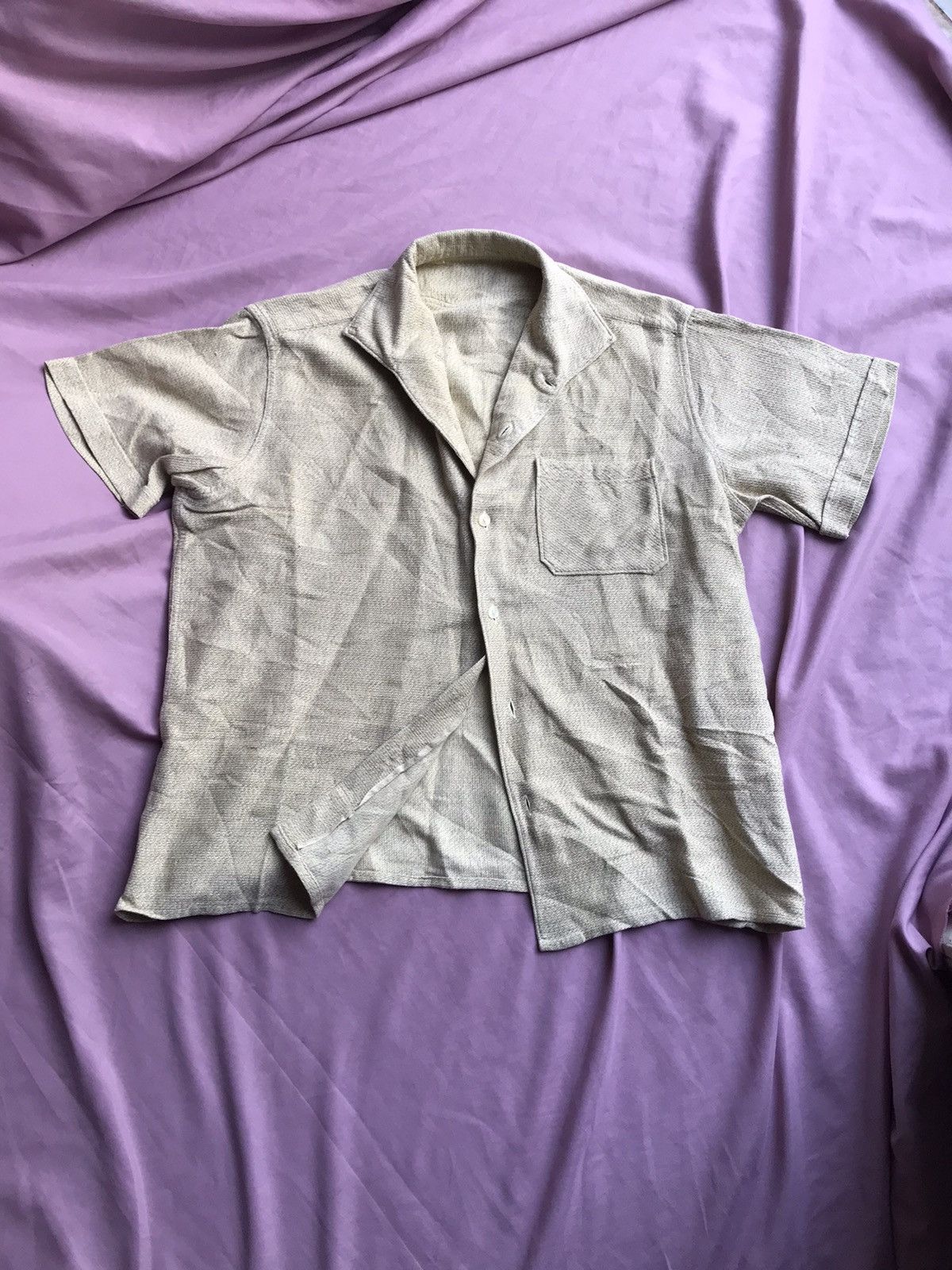 Handmade HANDMADE SELVEDGE CROPPED VINTAGE ONE PIECE CAMP COLLAR Size US S / EU 44-46 / 1 - 2 Thumbnail
