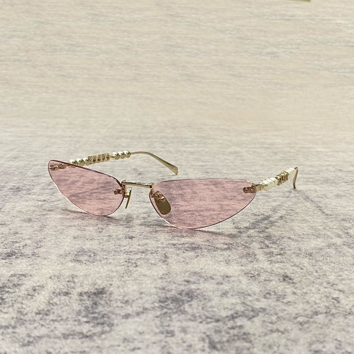 Gucci GUCCI GG1920S 004 GOLD LIGHT PINK Size ONE SIZE - 1 Thumbnail