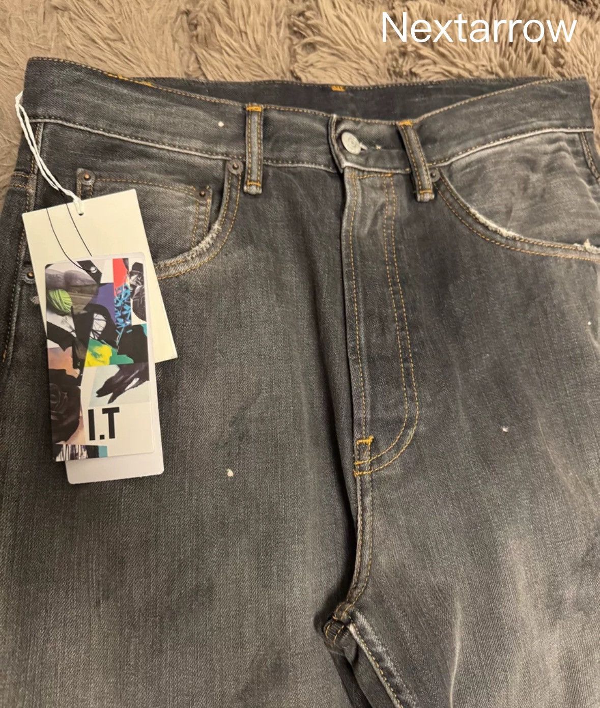 Acne Studios Acne studios Black splashy jeans Size US 30 / EU 46 - 2 Thumbnail