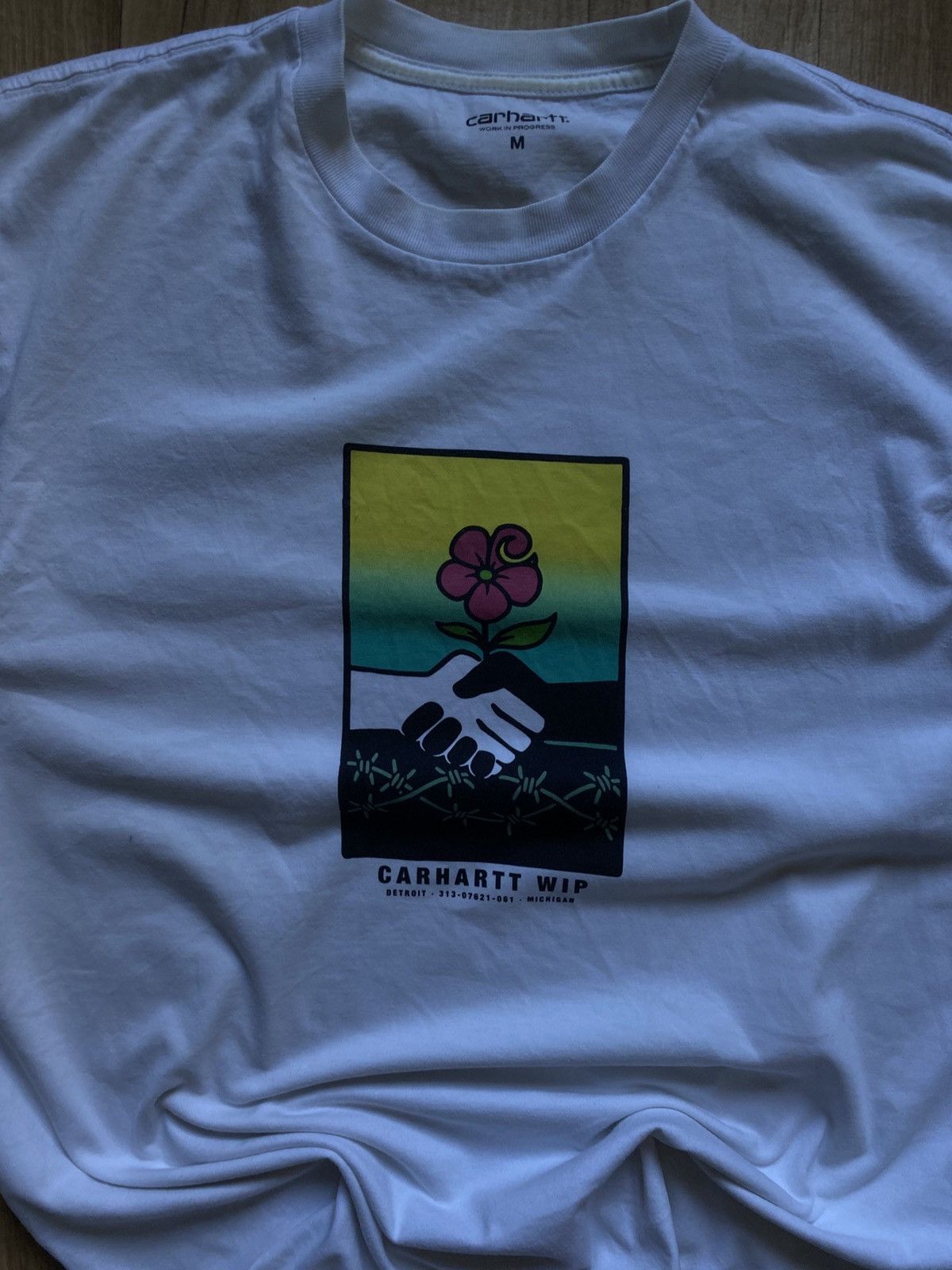 Carhartt Wip × Vintage Carhartt WIP “Together” Graphic Tee Size US M / EU 48-50 / 2 - 3 Thumbnail
