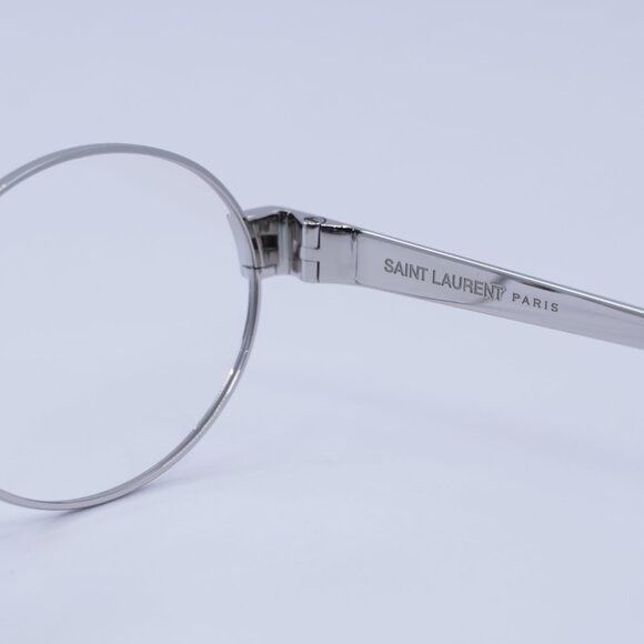 Saint Laurent Paris 🕶️ New Saint Laurent SL692 OPT 001 Eyeglasses - Silver Size ONE SIZE - 9 Thumbnail