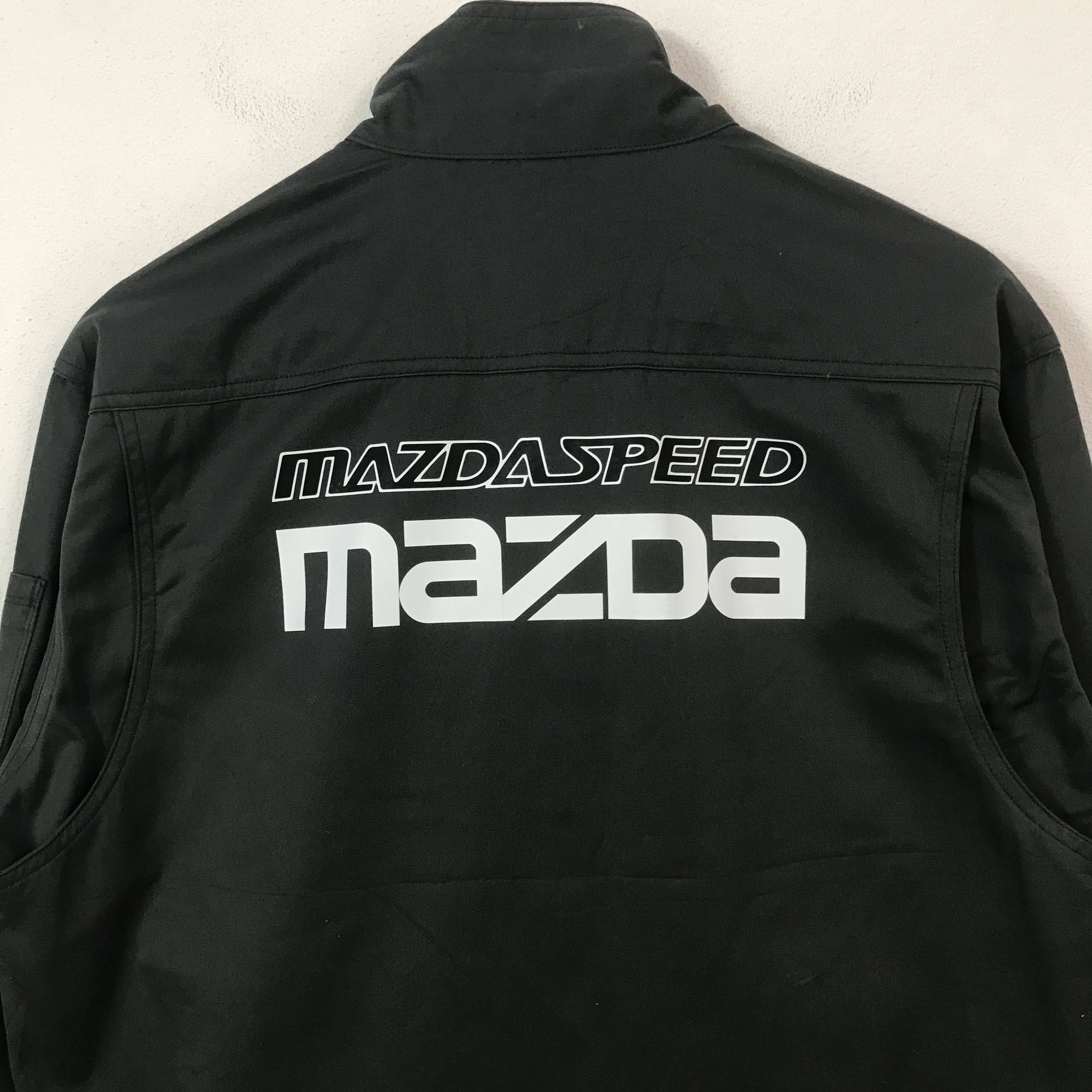Japanese Brand Vtg mazda racing motorsport custom japan work jacket K70B16 Size US L / EU 52-54 / 3 - 2 Thumbnail