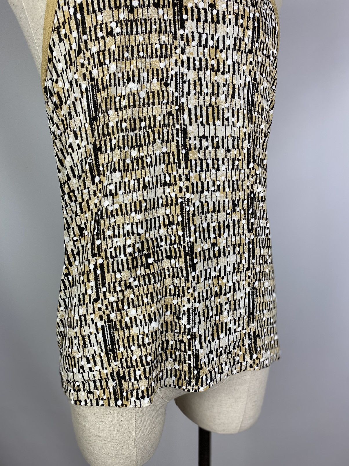 Acne Studios Acne Jeans ladies patterned body vest sleeveless tank top Size XS / US 0-2 / IT 36-38 - 4 Thumbnail
