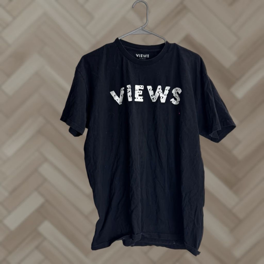VINTAGE Drake Views Album Shirt XL Men T-Shirt Multicolor 4/2016