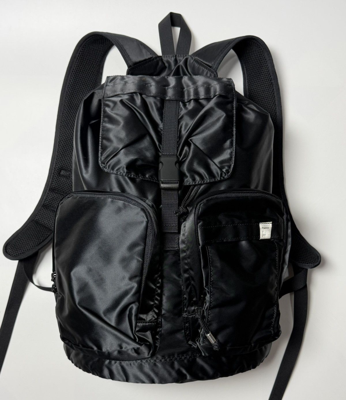 Yohji Yamamoto Yohji Yamamoto - Y’saccs Nylon Tactical Backpack Size ONE SIZE - 10 Thumbnail