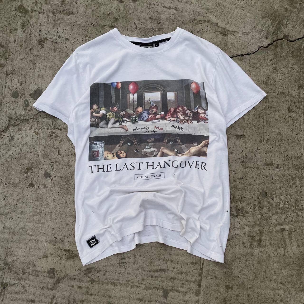 Vintage The Chunk Adult The Last Hangover T-shirts Big Logo