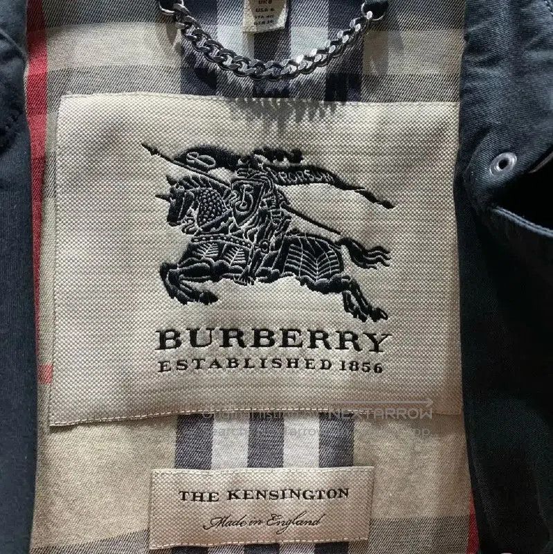 Burberry Burberry Black Cotton Women's Trench Coat. Size XL / US 12-14 / IT 48-50 - 4 Thumbnail