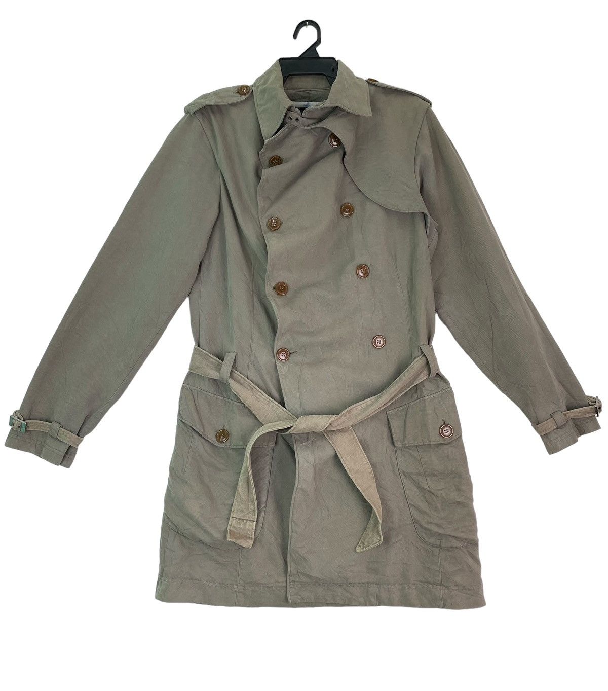 Vivienne Westwood Vtg rare VIVIENNE WESTWOOD Man double breast trench coat Size US S / EU 44-46 / 1 - 1 Thumbnail