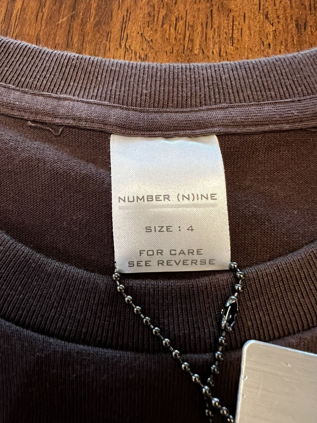 Number (N)ine Number (N)ine AW2002 George Harrison Quote Tee Size US L / EU 52-54 / 3 - 5 Thumbnail
