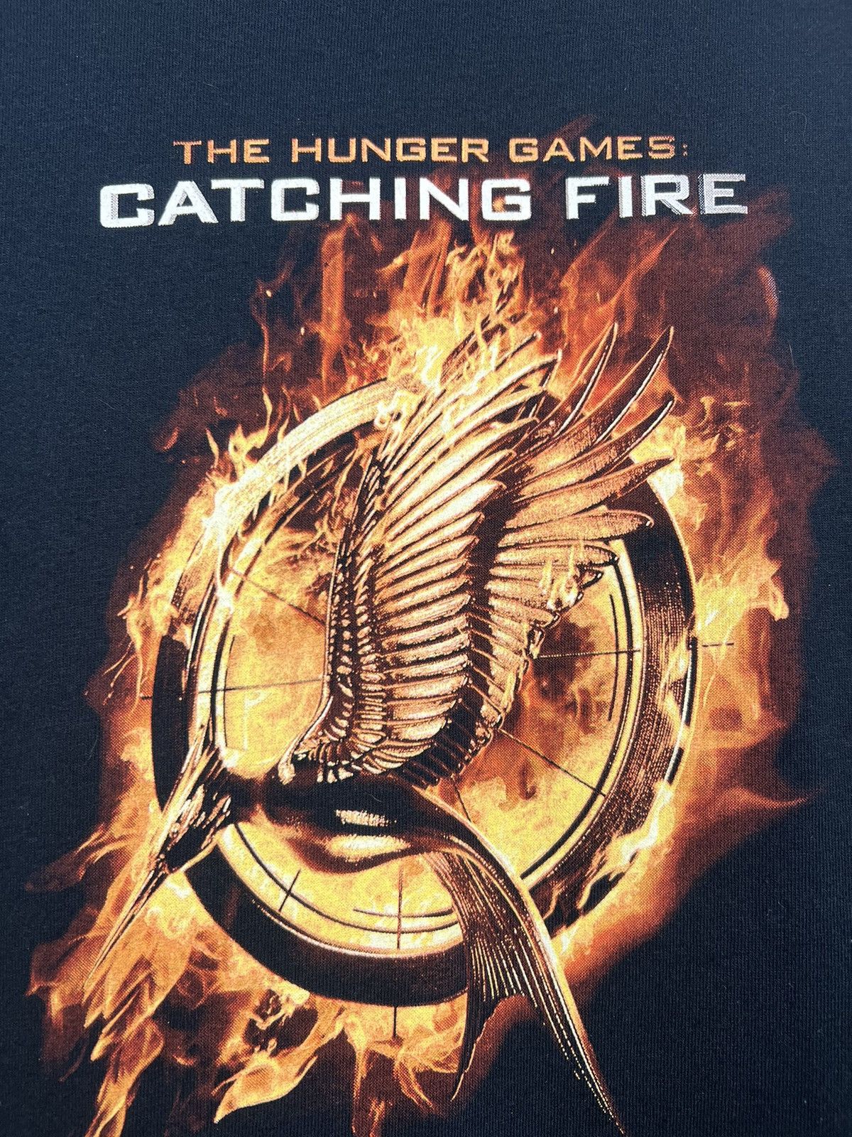 Vintage VINTAGE '13 THE HUNGER GAMES CATCHING FIRE MOVIE TEE Size US L / EU 52-54 / 3 - 7 Thumbnail