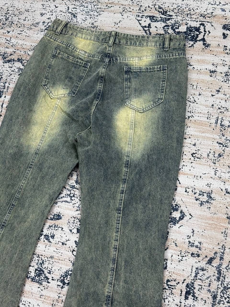 Japanese Brand Avant Garde Flaired Opium Y2K Japanese Gothic Jeans Size 30" / US 8 / IT 44 - 10 Thumbnail