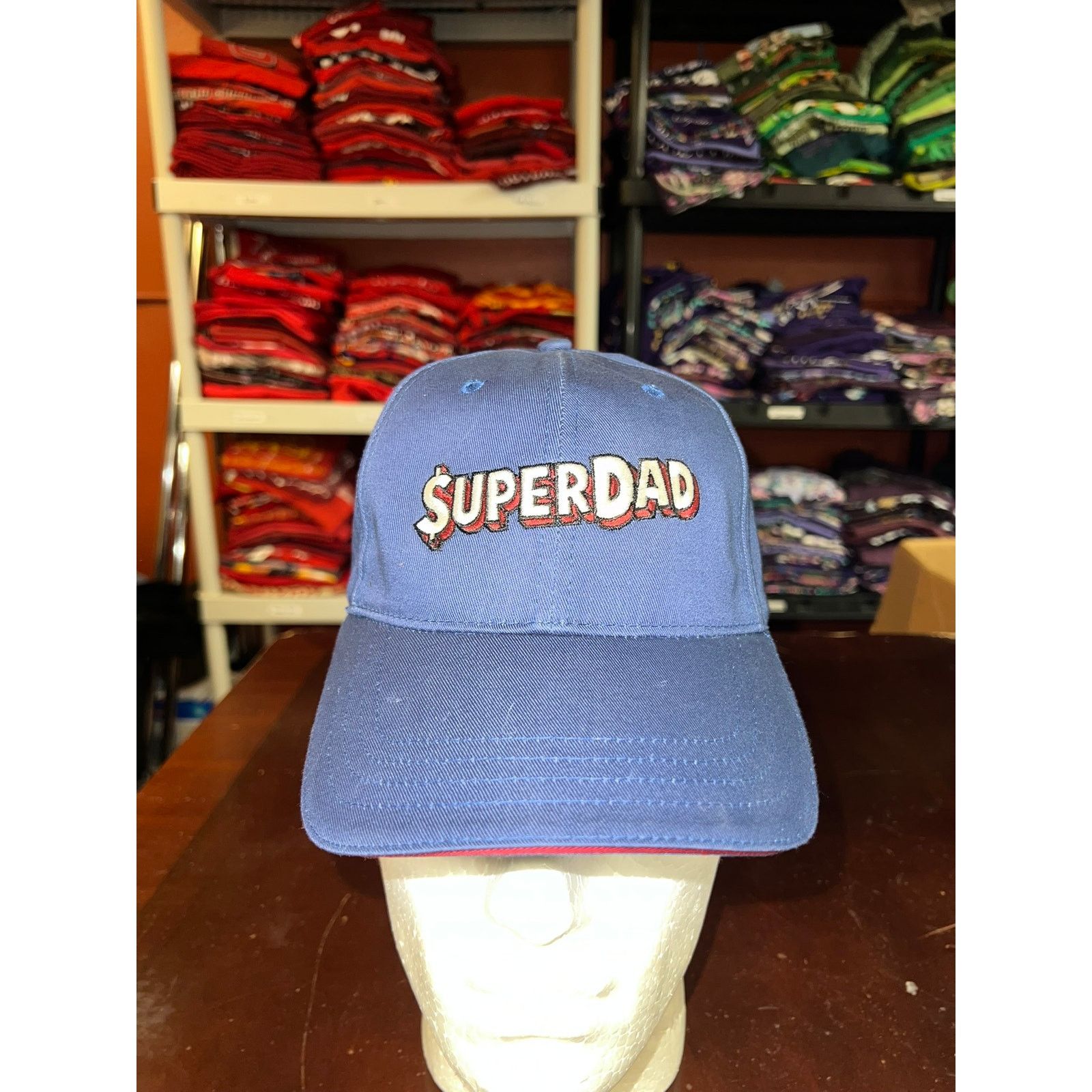 Vintage Vintage Superdad Hat Super Dad Cap Headwear VTG OS Size ONE SIZE - 1 Thumbnail