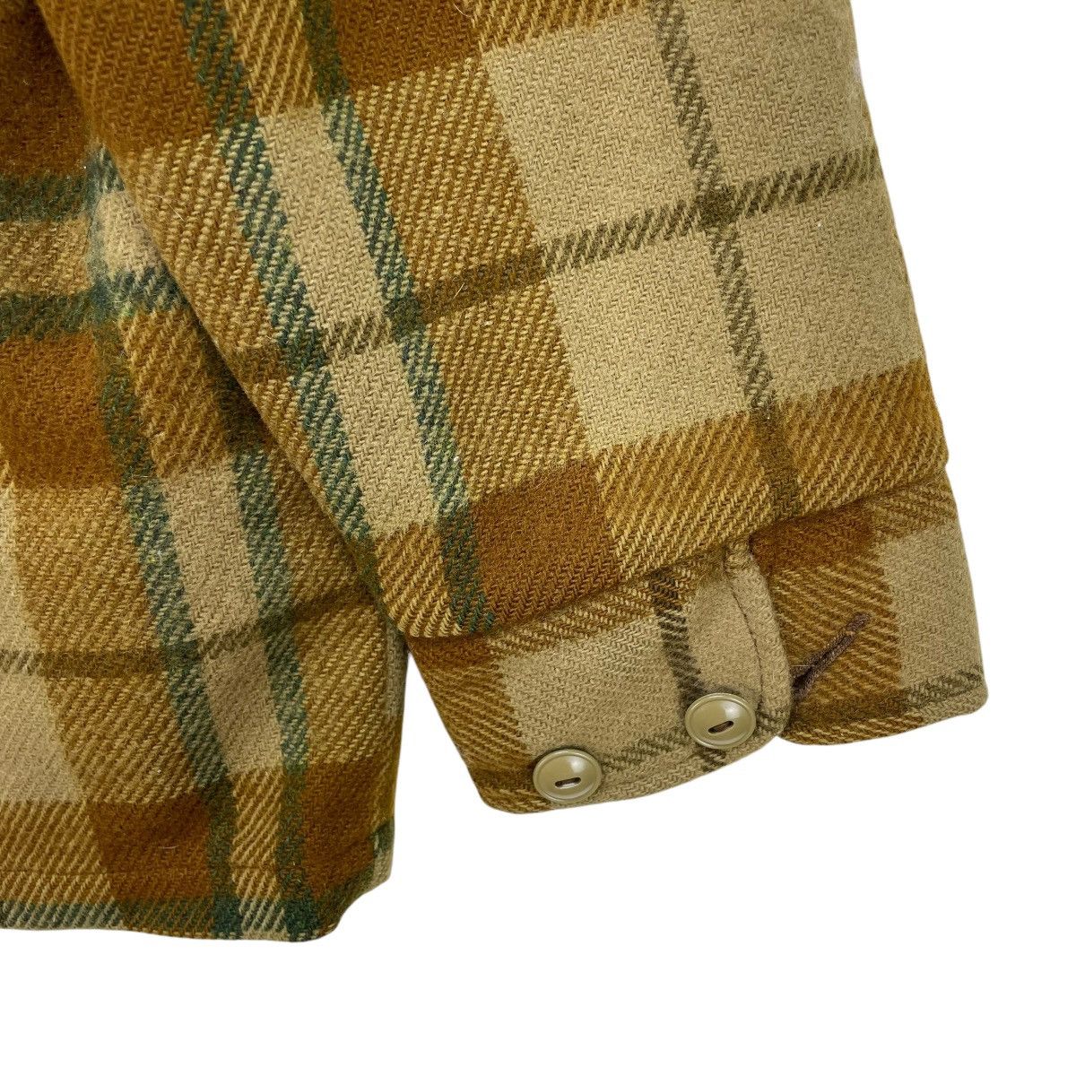 Woolrich Woolen Mills 💥Vintage 60s Wool Rich Made In Usa Pure Wool Checked Warm Size US M / EU 48-50 / 2 - 9 Thumbnail