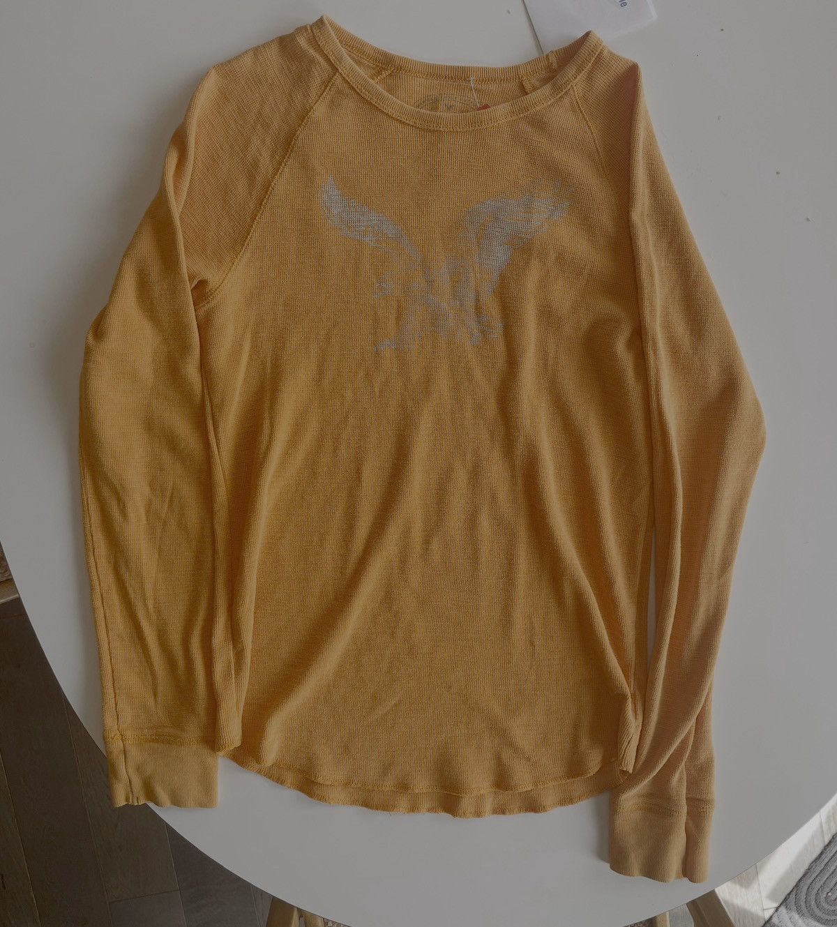 American Eagle Outfitters Orange Thermal American Eagle Size XS / US 0-2 / IT 36-38 - 1 Thumbnail