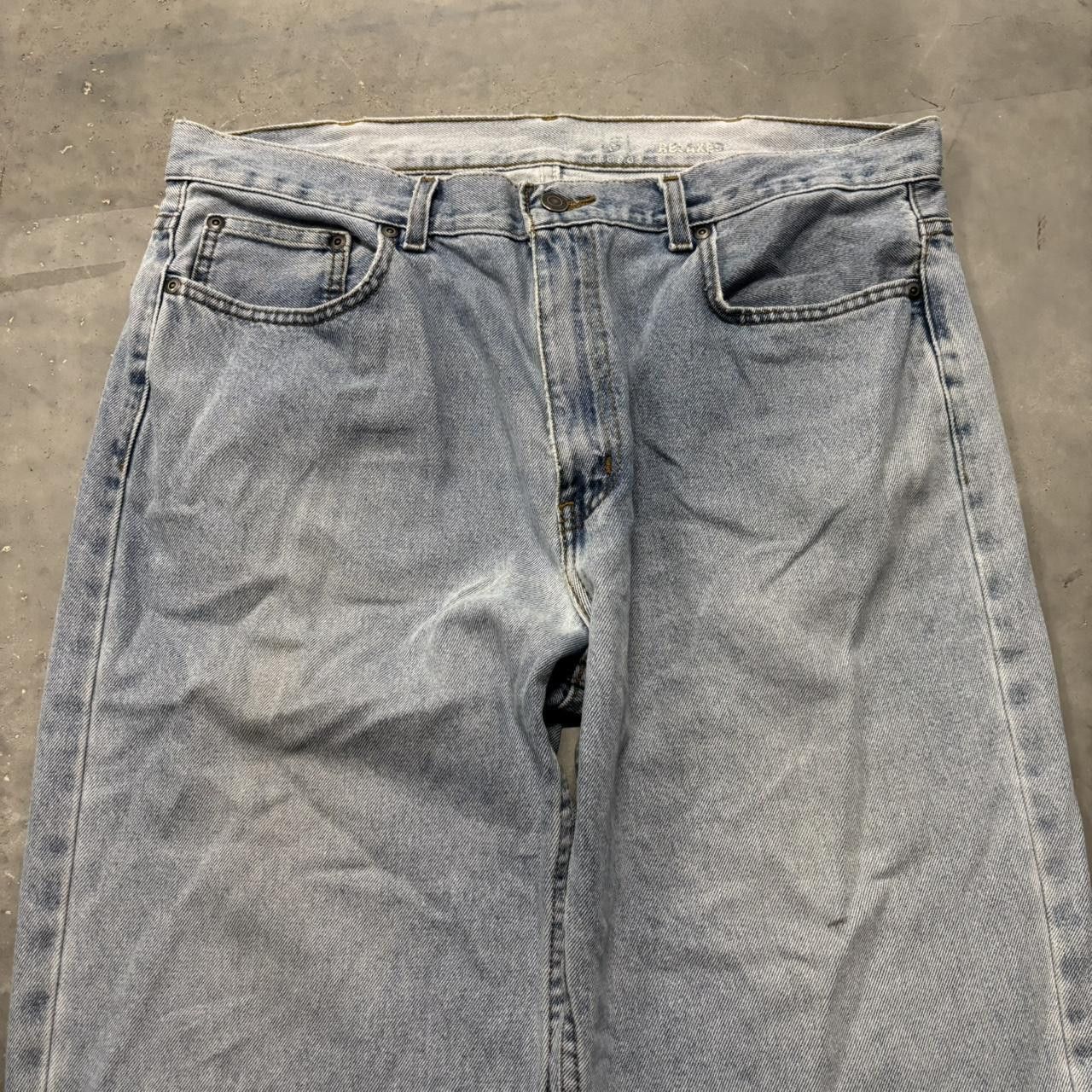 Japanese Brand × Vintage Crazy Vintage Y2K/2000s Light Wash Essential Denim Jeans! Size US 36 / EU 52 - 5 Thumbnail
