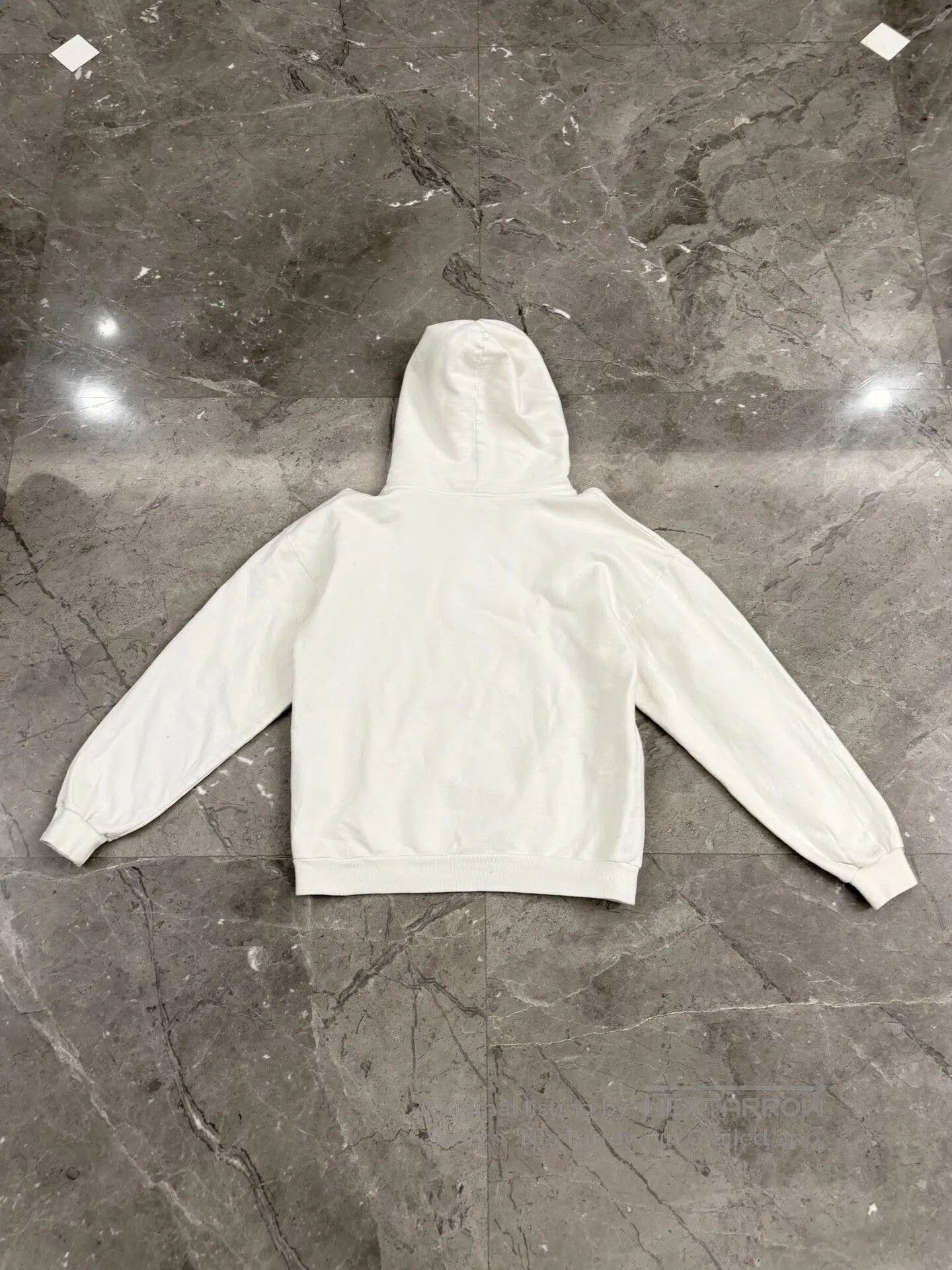 Celine Celine White Logo Hoodie by Hedi Slimane. Size XS / US 0-2 / IT 36-38 - 2 Thumbnail