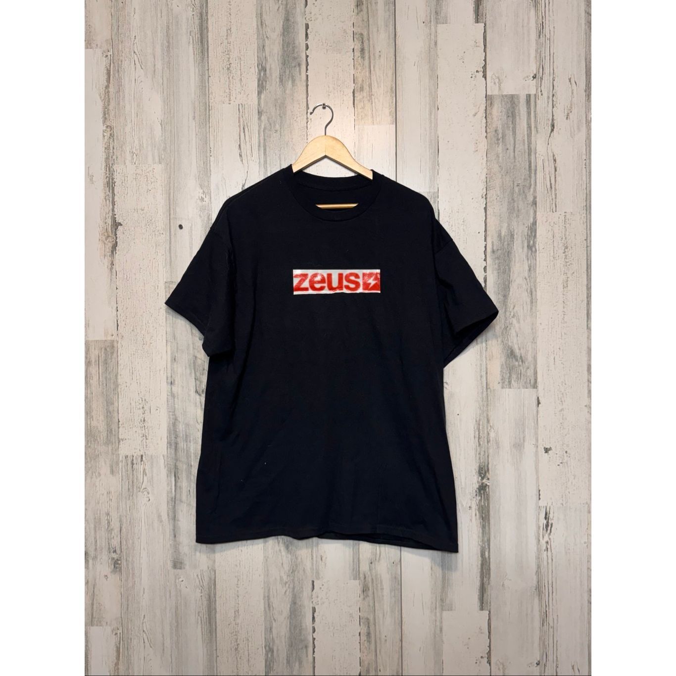 Other Black Zeus Graphic Tee Men’s 2XL – Streetwear Logo T-Shirt Size US XXL / EU 58 / 5 - 1 Thumbnail