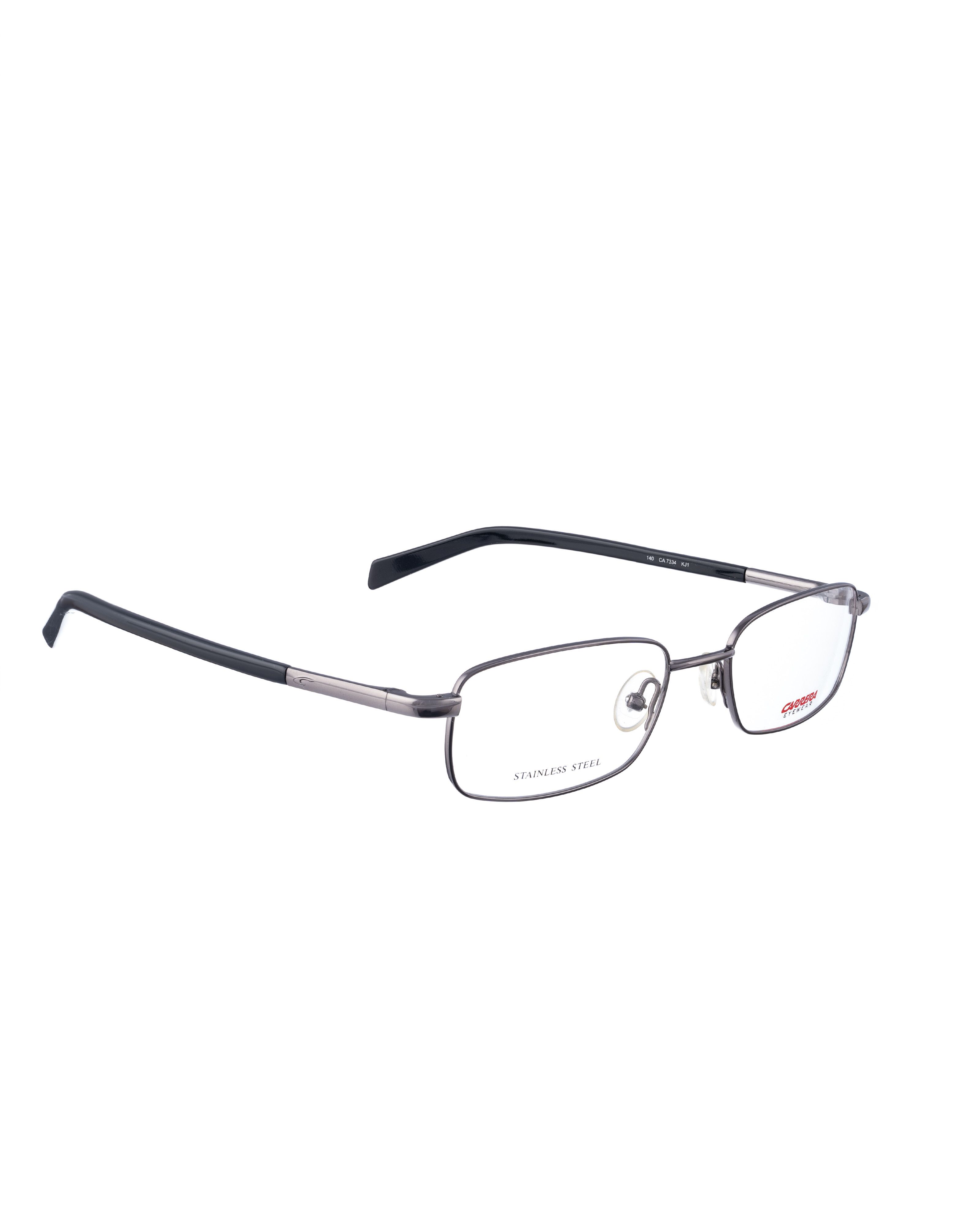 Carrera Carrera 00s Rectangular Chrome Dark Silver Glasses Size ONE SIZE - 1 Thumbnail