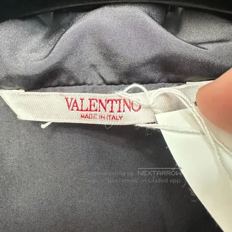 Valentino Valentino Long Sleeve Black Cotton Jacket . Size US M / EU 48-50 / 2 - 4 Thumbnail