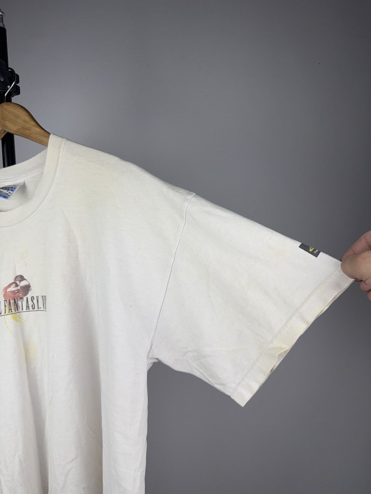 Vintage Vintage 90s Final Fantasy VIII FF8 T Shirt White Size XL Size US XL / EU 56 / 4 - 9 Thumbnail