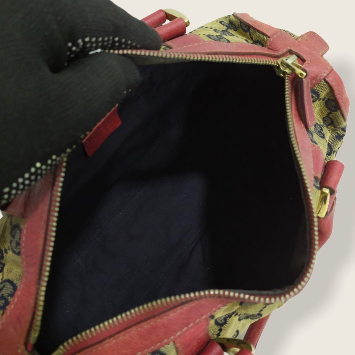 Gucci ‼️LASTDROP‼️ AUTHENTIC GUCCI GG CANVAS MINI BOSTON BAG Size ONE SIZE - 10 Thumbnail