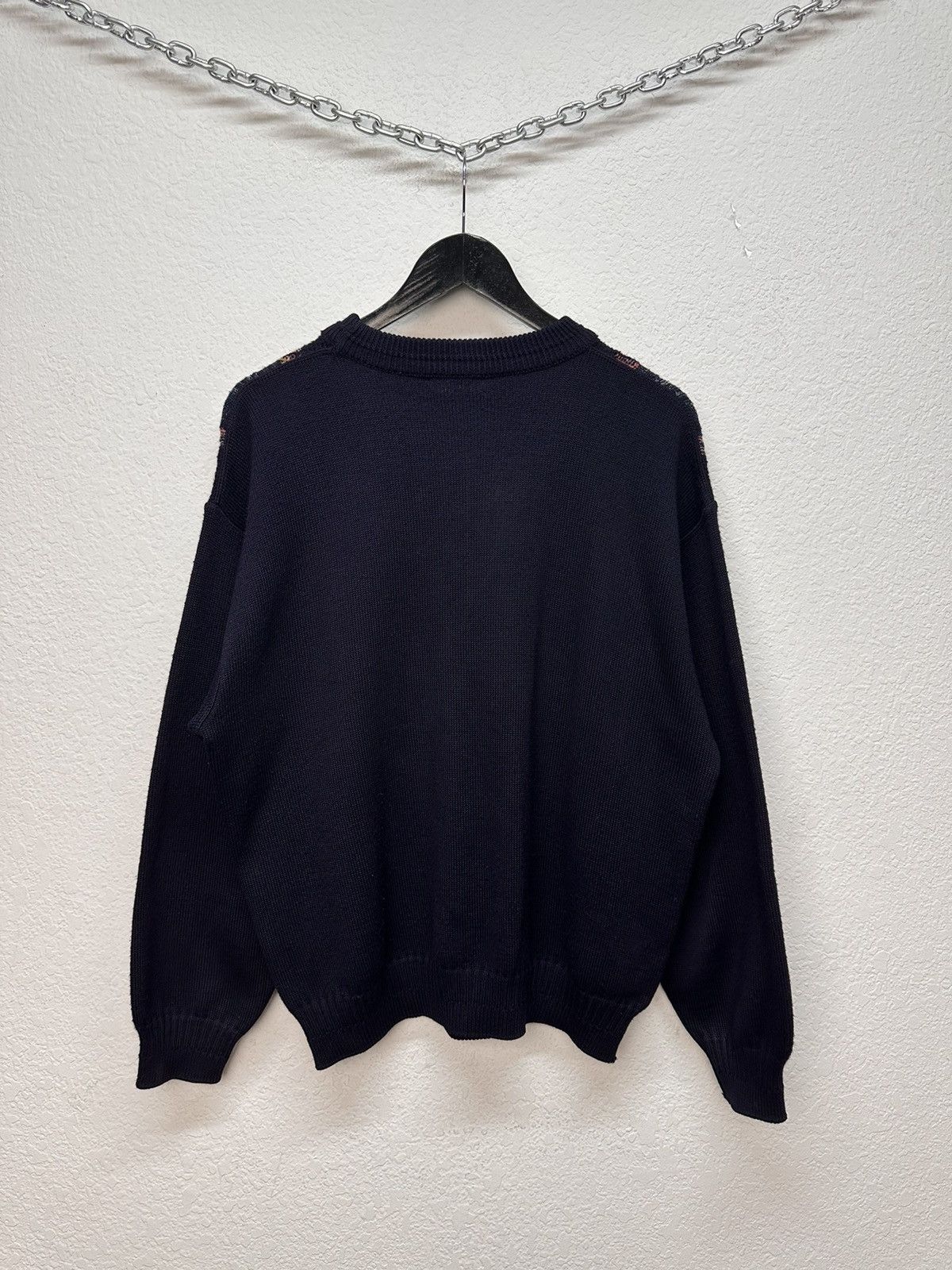 Carlo Colucci Vintage Y2K Gothic Sweater Distressed Faded Diesel Kapital Size US L / EU 52-54 / 3 - 8 Thumbnail