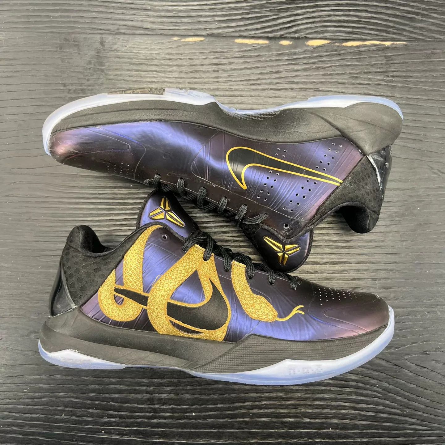 Nike Nike ZK5 Snake Year Purple & Gold Size 44 with Box Near Mint Size US 11 / EU 44 - 3 Thumbnail