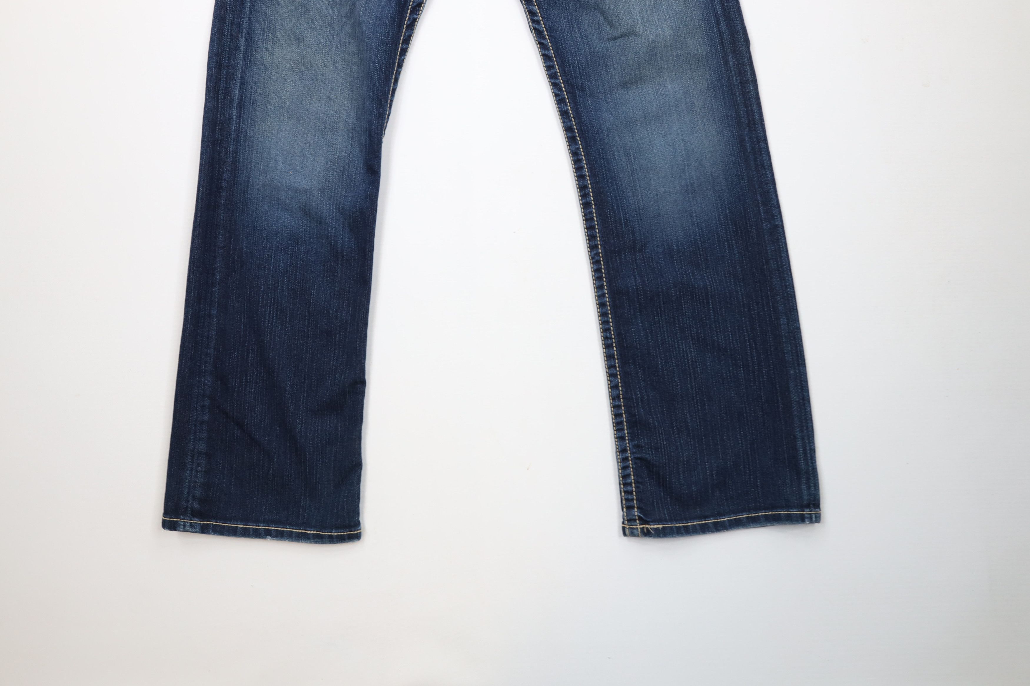 Vintage Buckle BKE Britni Stretch Flared Wide Leg Denim Jeans Blue Size 31" - 4 Thumbnail