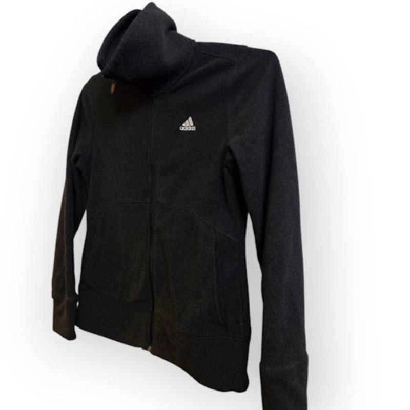 Adidas Adidas Golf Women’s Small Black Full Zip Jacket Polyester Size S / US 4 / IT 40 - 3 Thumbnail