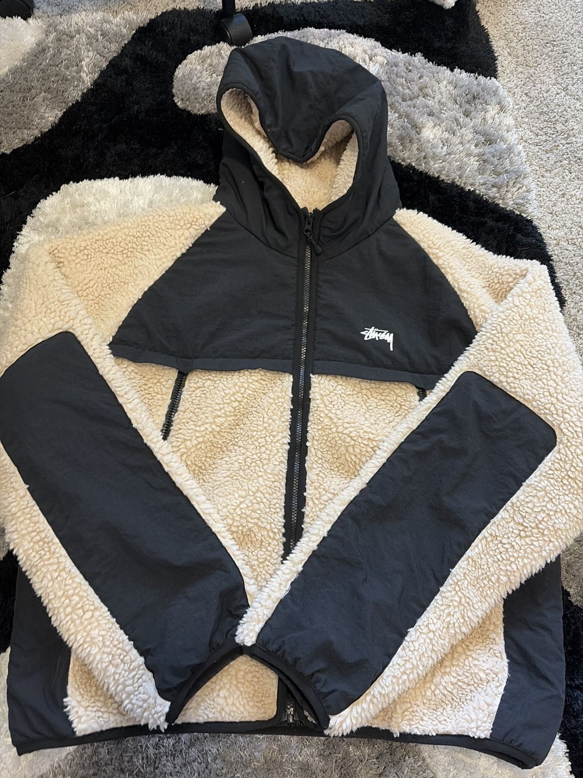 Stussy Stussy Sherpa Jacket Size US XL / EU 56 / 4 - 2 Thumbnail