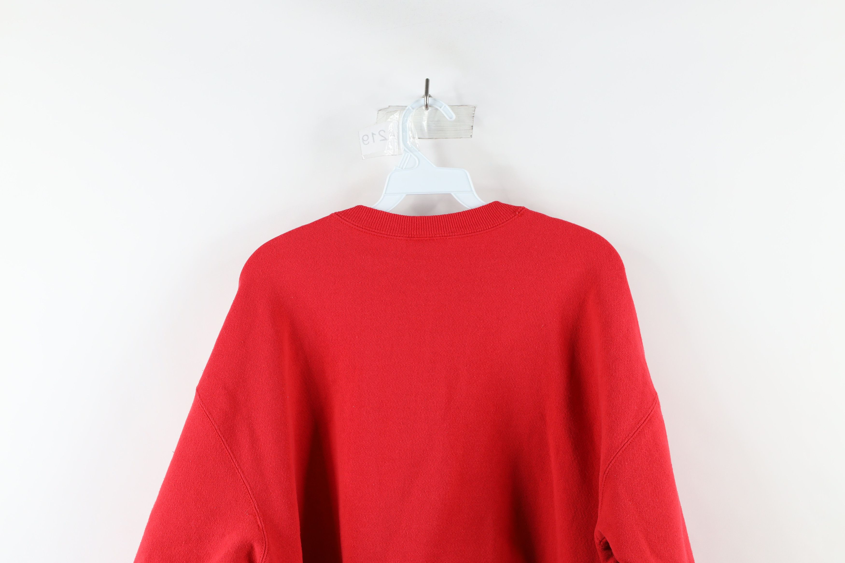 Vintage Vintage 90s Streetwear Christmas Santa Claus Sweatshirt Size XXL / US 16-18 / IT 52-54 - 7 Thumbnail