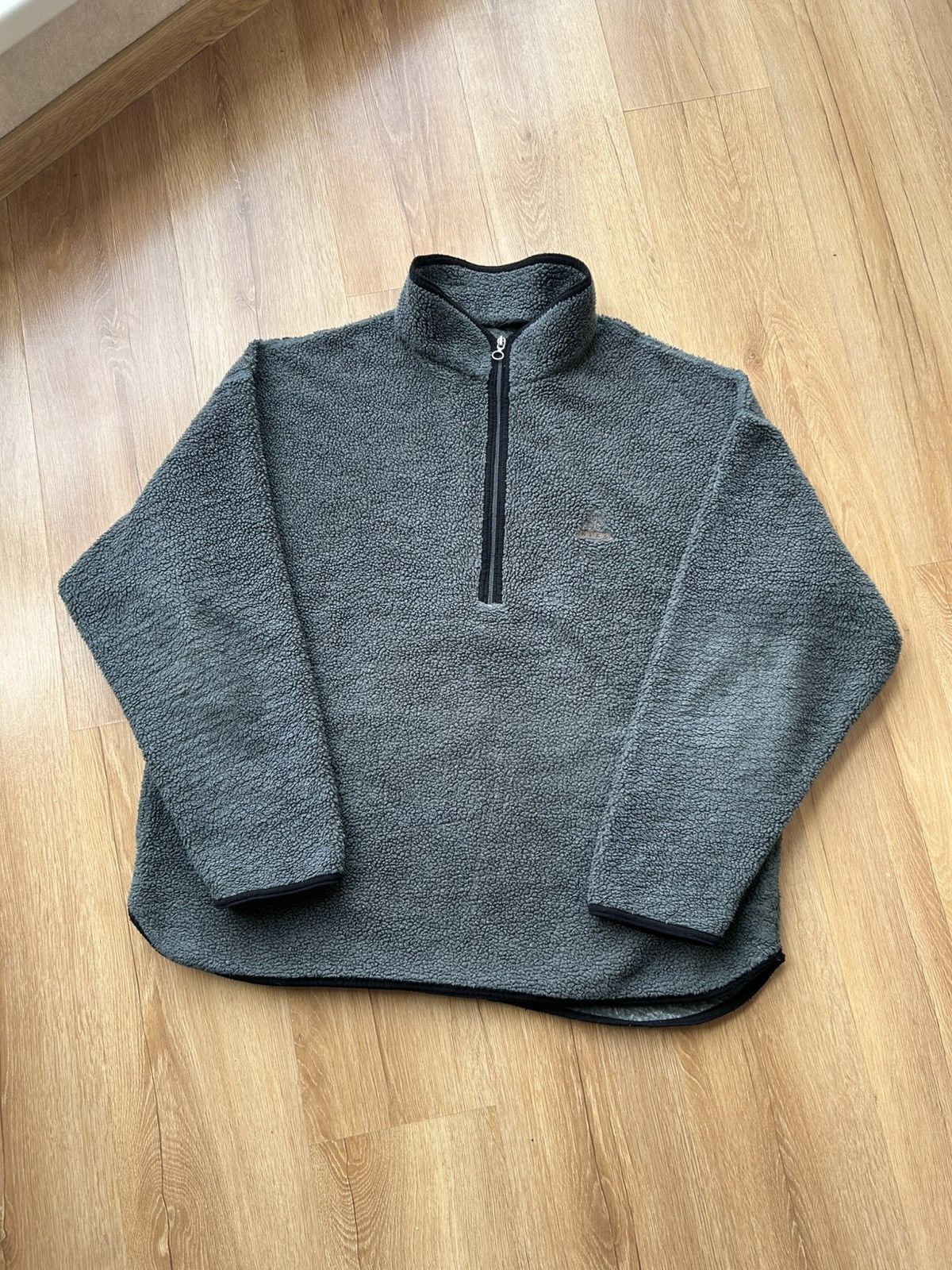 Nike ACG Vintage Nike ACG Deep Pile 1/4 Zip Fleece Size US XXL / EU 58 / 5 - 3 Thumbnail