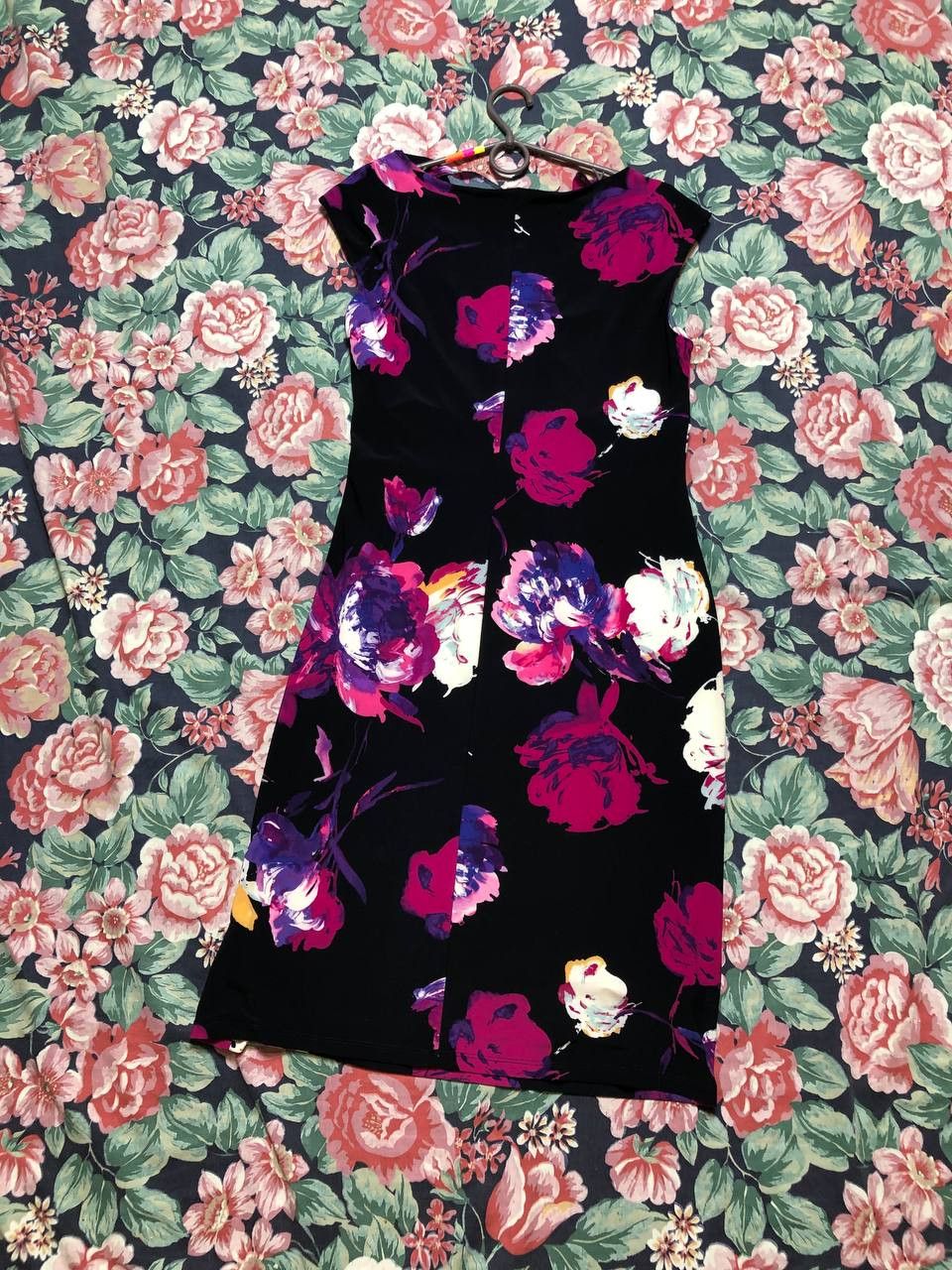 Ralph Lauren Vintage Ralph Lauren Big Floral Print Midi Dress Size XL / US 12-14 / IT 48-50 - 13 Thumbnail