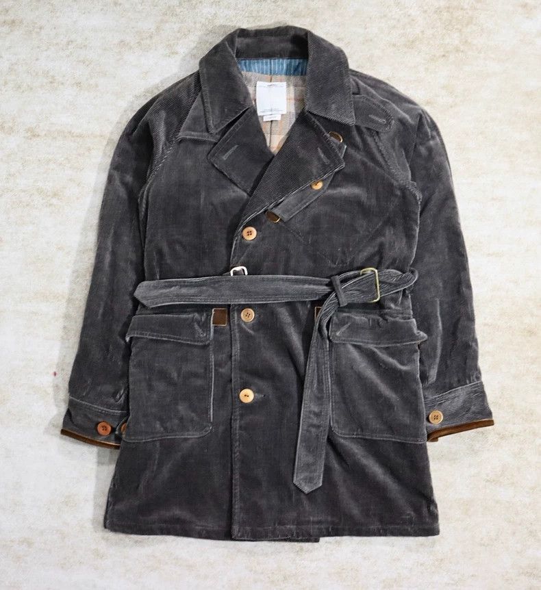 Visvim Hendee Trench Corduroy Jacket-2506