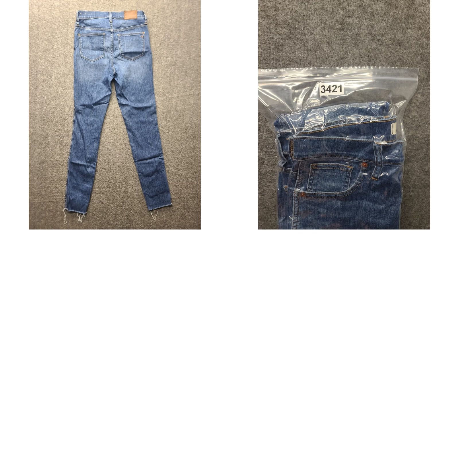 Madewell Madewell Jeans Women’s 27 Slim High Rise Skinny Button Fly Stretch Denim Blue 5-Pocket Inseam 30 Regular Women Jeans Clothing Size 27" / US 4 / IT 40 - 10 Thumbnail